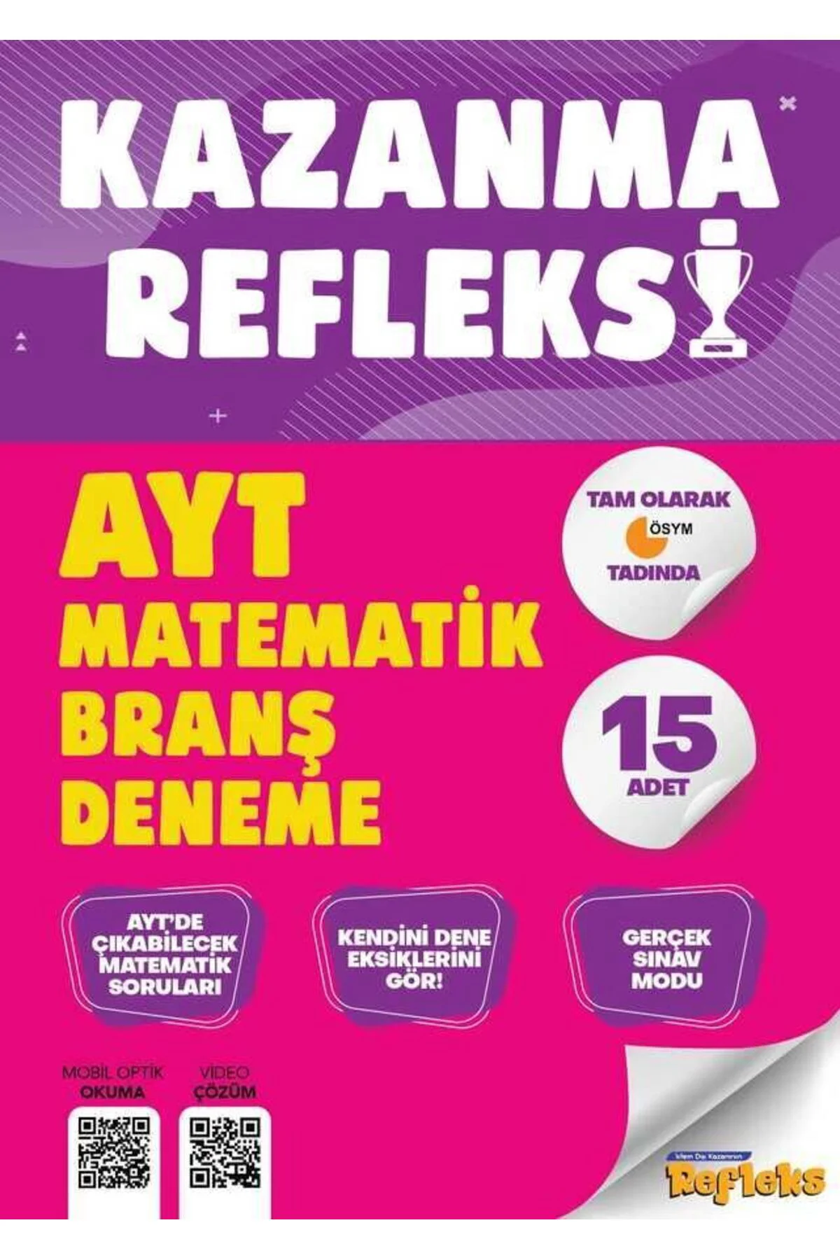 Tammat Yayıncılık AYT Matematik Kazanma Refleksi Branş Deneme