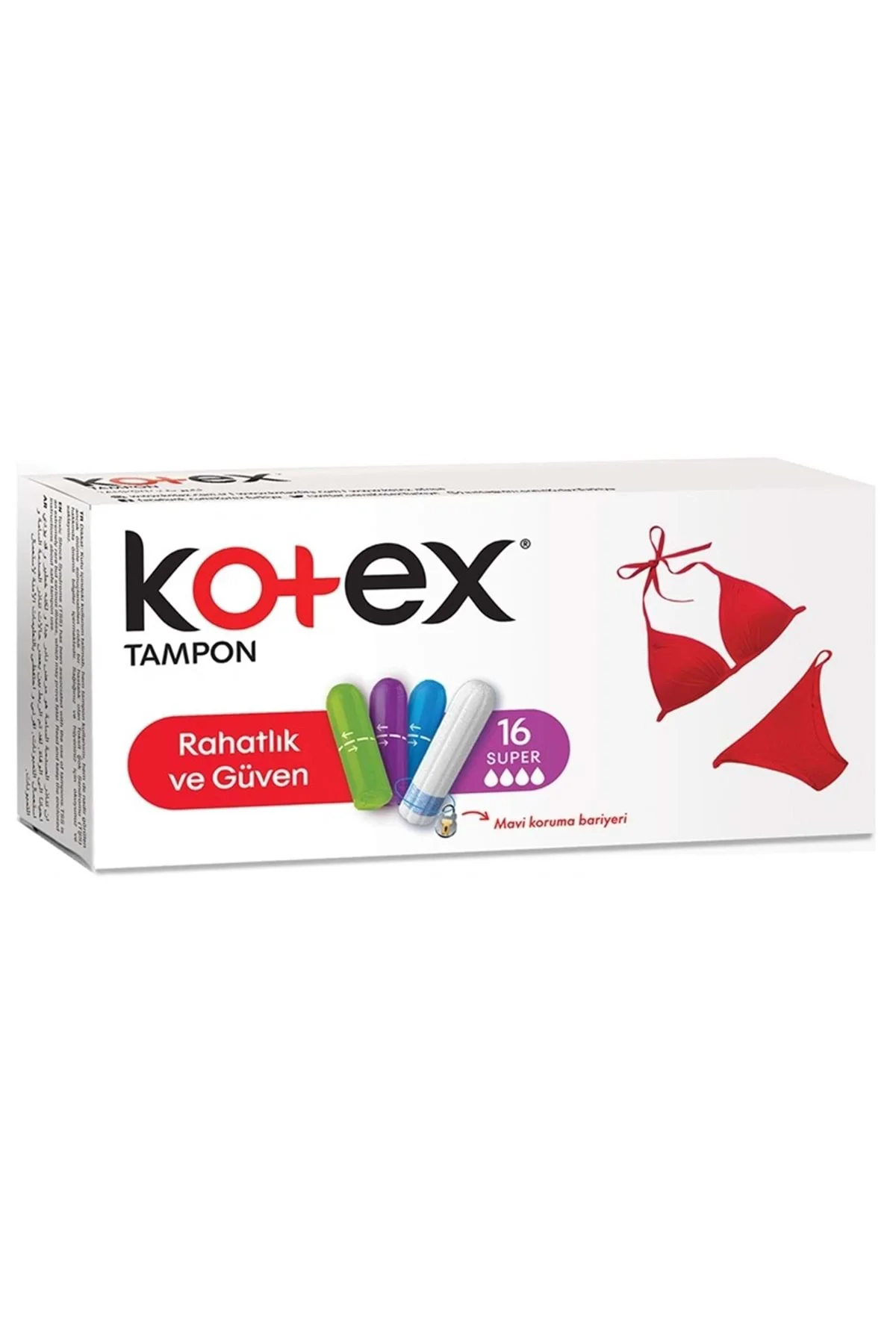 Tampon 16 Adet Süper Tekli Pk