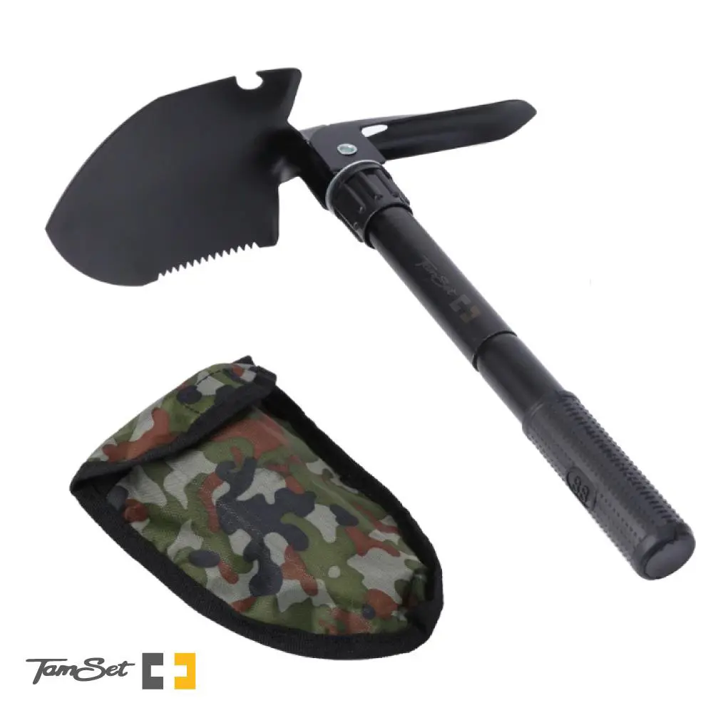 TAMSET C1 Kürek 41,5cm Katlanır Portatif Kamp Küreği