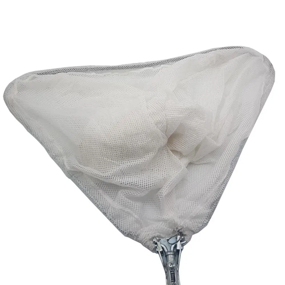 TAMSET Teleskobik Katlanır Üçgen Balık Avı Kepçesi Metal Saplı