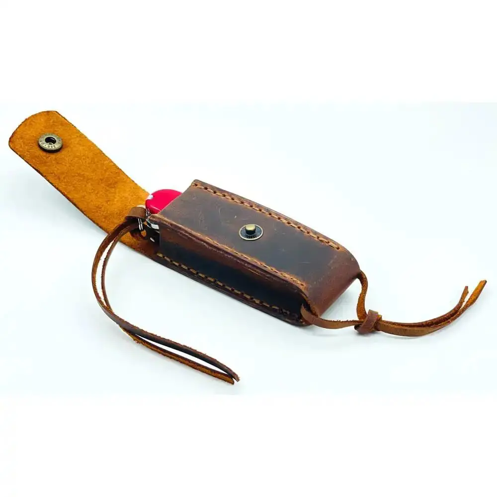 TAMSET Victorinox Çakı İçin Kemere Takılabilir Deri Kılıf (S)