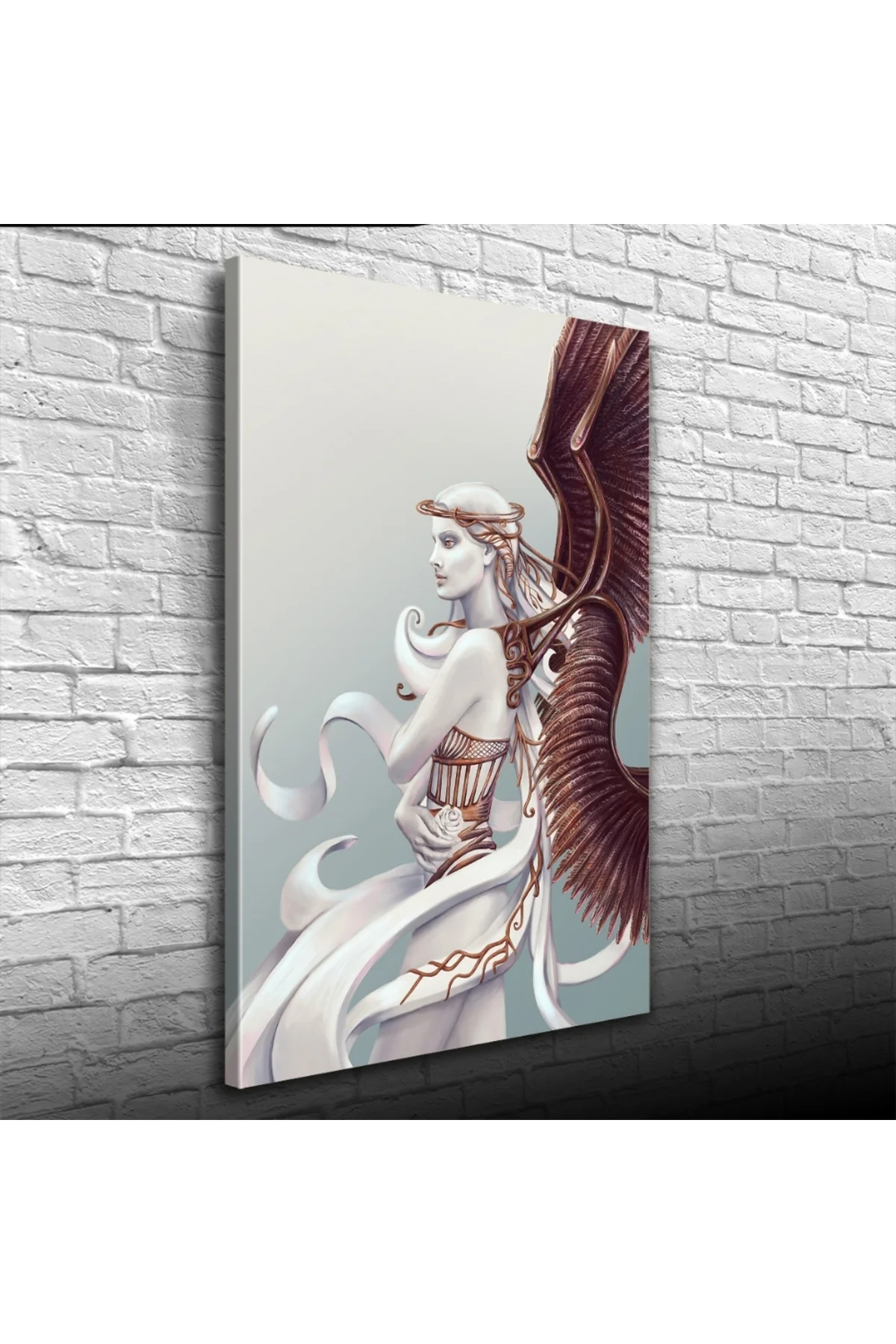 Tanrıça Heykel Görseli Kanvas Tablo 50 x 70