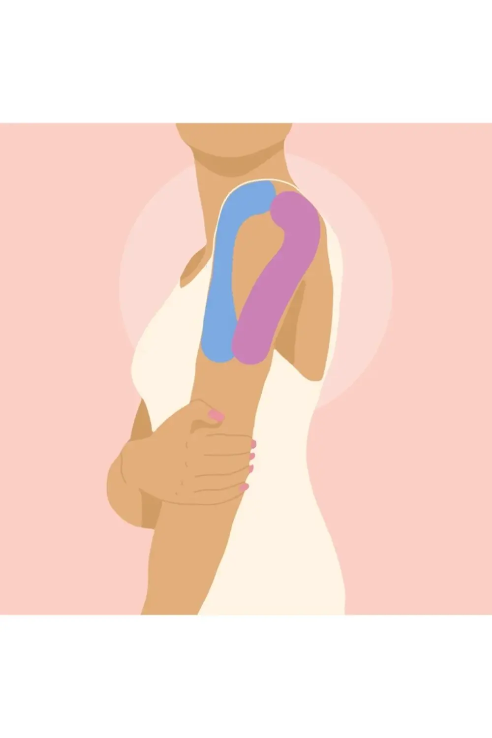 Tape Kinesio Ağrı Bandı 5 Metre X 5 Cm Kırmızı