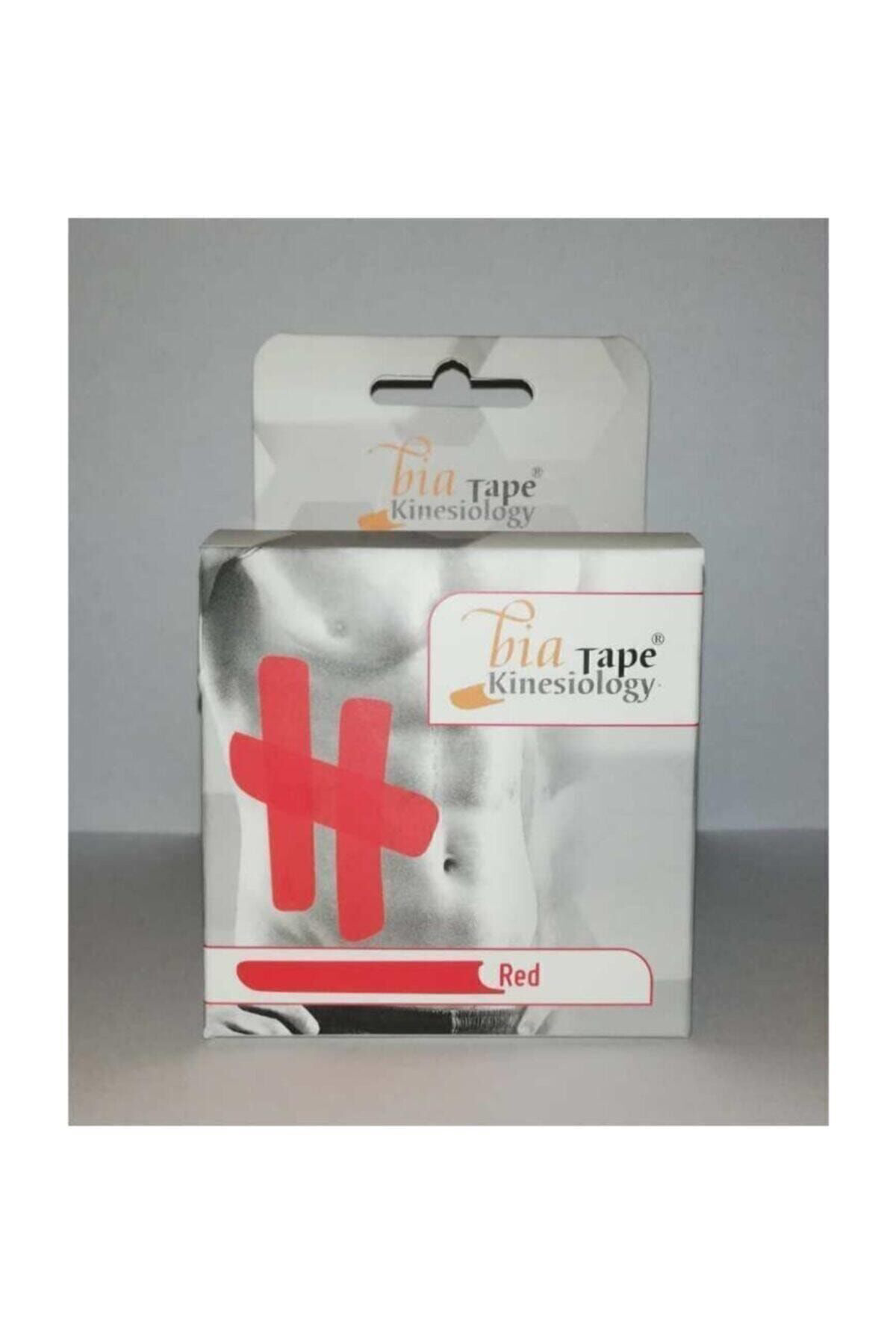 Tape Kinesio Kinesiology 5cmx5m Kırmızı Ağrı Sporcu Bandı
