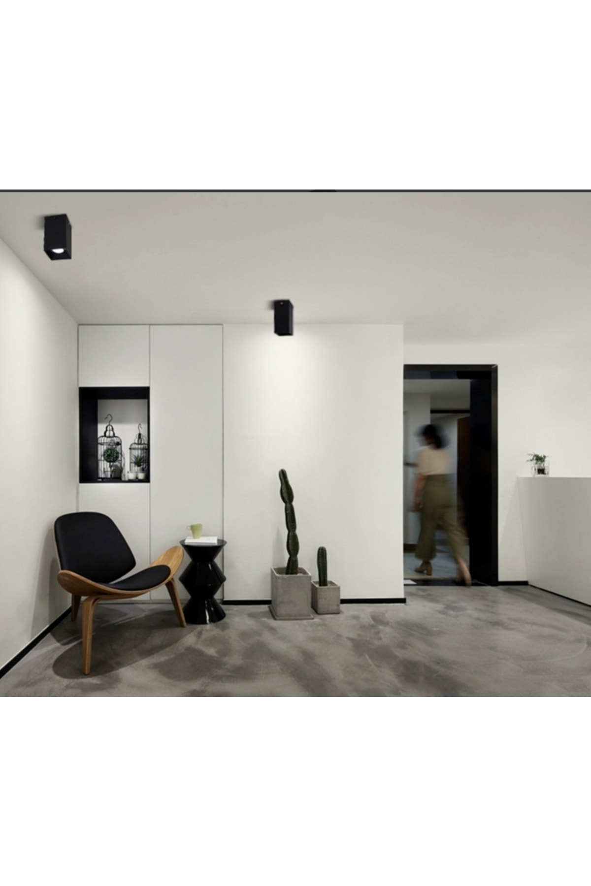 Tapled Aydınlatma Ct-5420 Foça 7 Watt Ledli Siyah Platin Renk Sıv