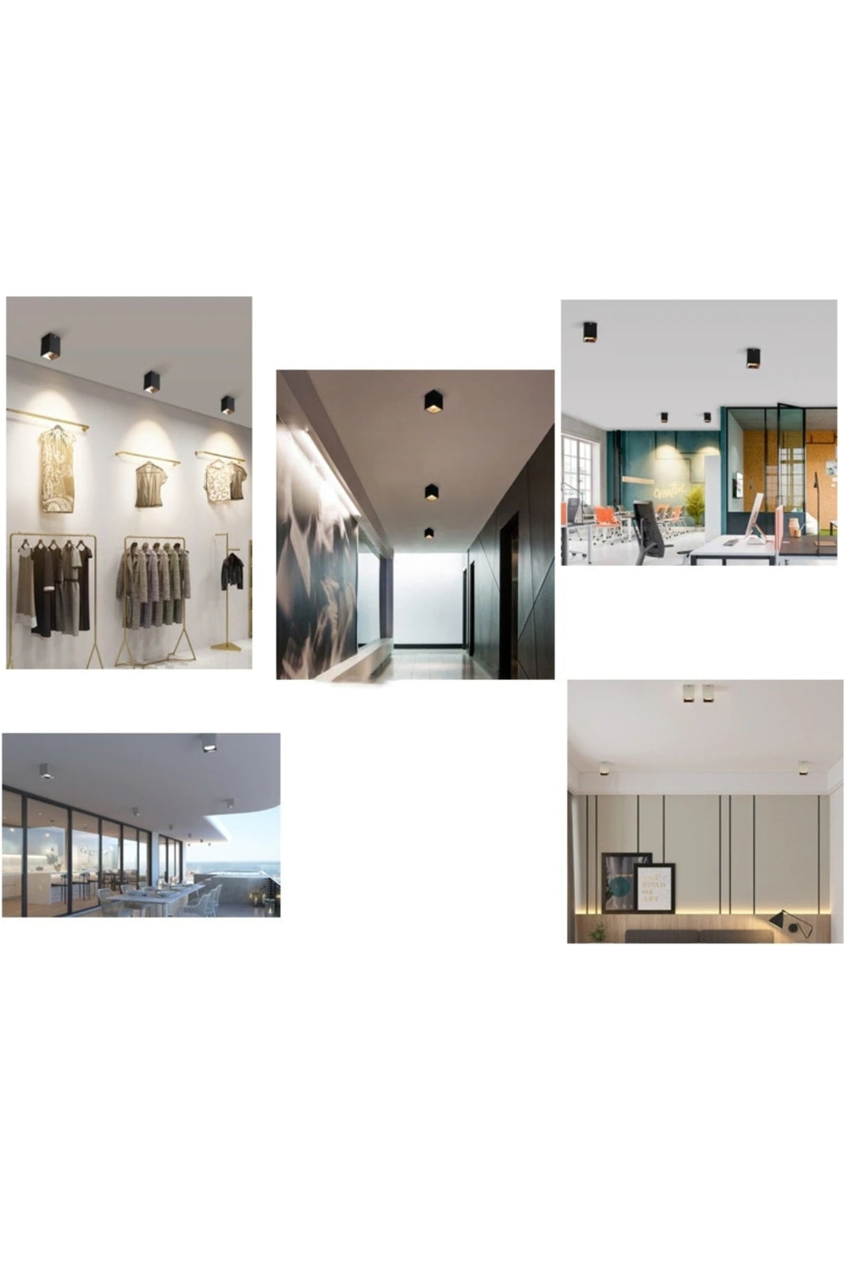 Tapled Aydınlatma Ct-5420 Foça 7 Watt Ledli Siyah Platin Renk Sıv