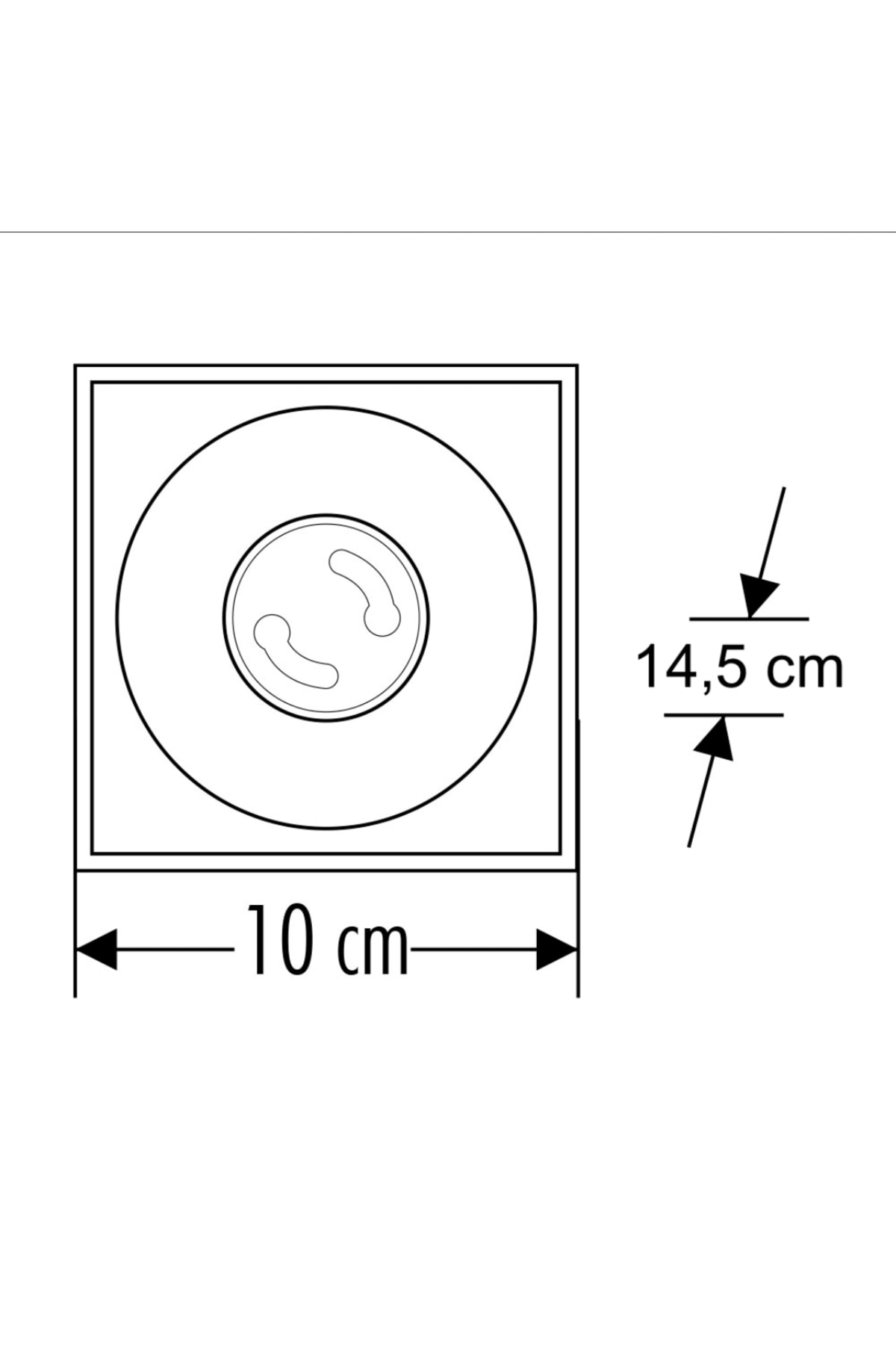 Tapled Aydınlatma Ct-5420 Foça 7 Watt Ledli Siyah Platin Renk Sıv