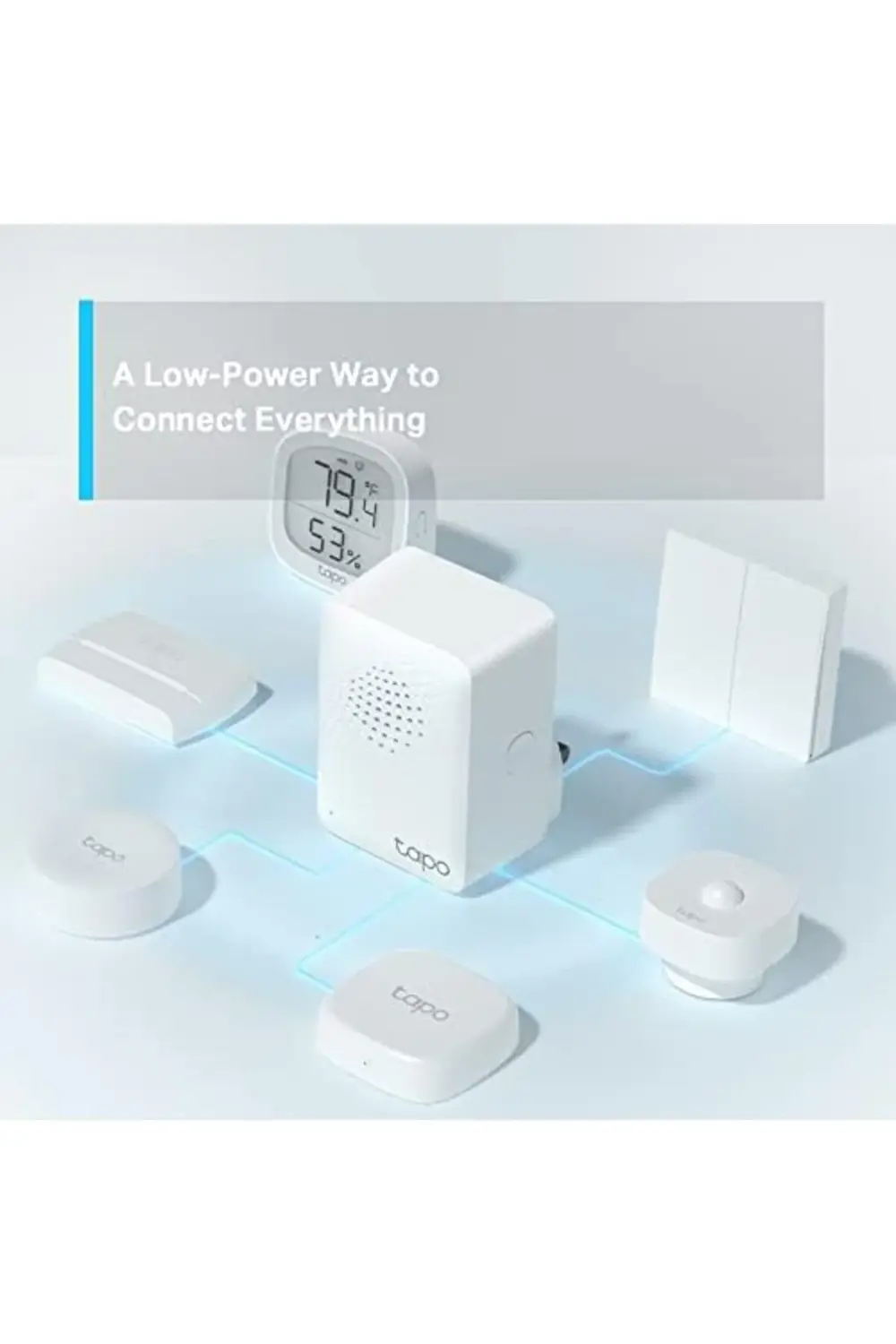 Tapo H100, Tapo Akıllı Hub, Tapo Akıllı Anahtar, Düğme ve Sensörl