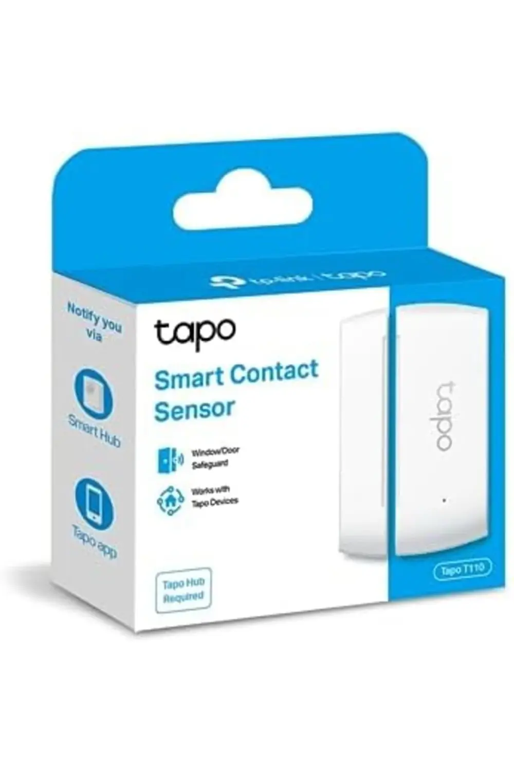 Tapo T110, Tapo Akıllı Kapı/Pencere Kontak Sensörü, Anlık Bildiri