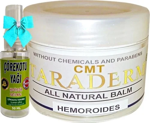 Taraderm Cream 100 ml - Çörek Otu Yağı 30 ml İçeren Cilt Bakım Kremi