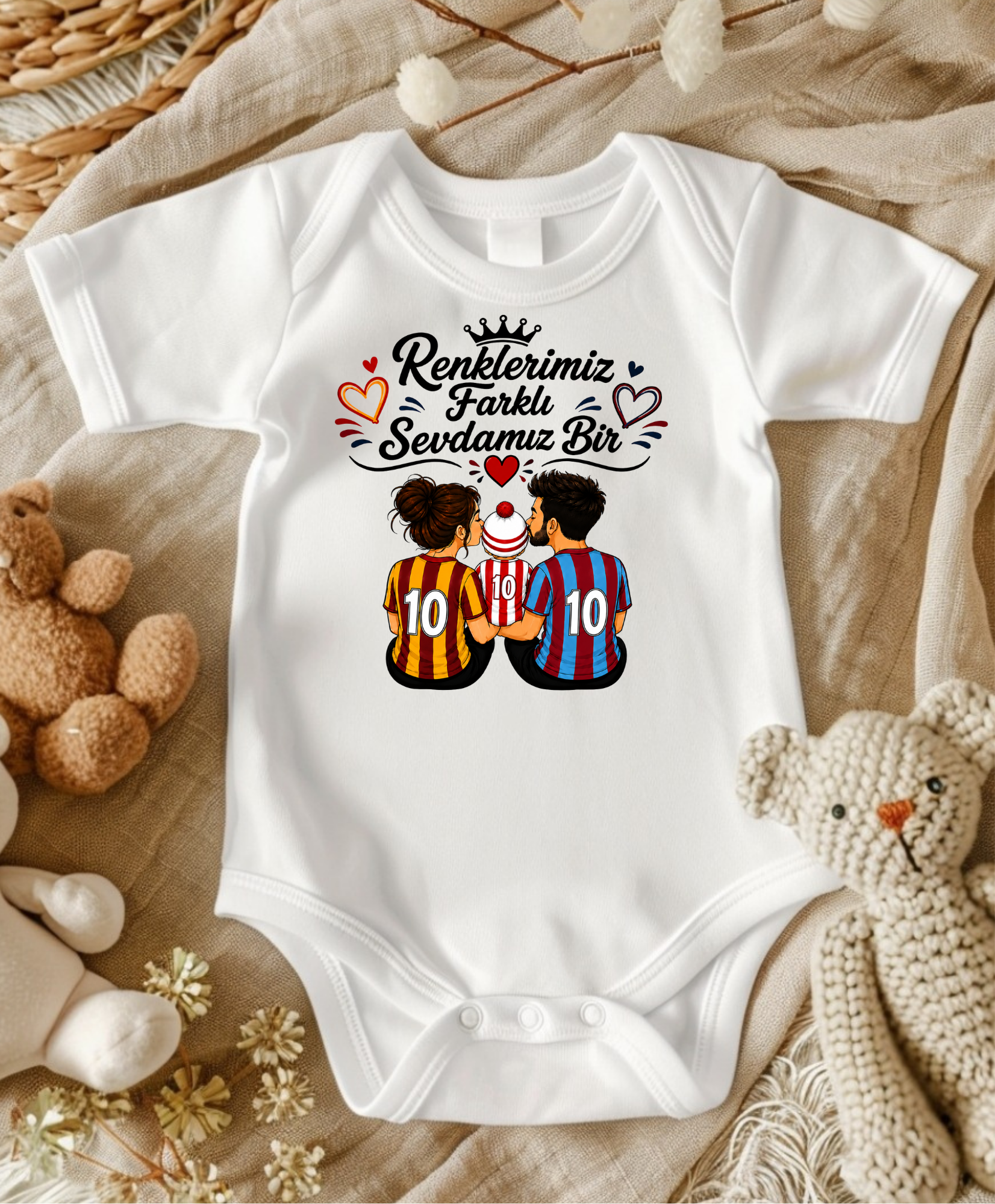 Taraftar Aile Sevdamız Bir Yazılı Zıbın Unisex Fiyatı, Yorumları ve Özellikleri