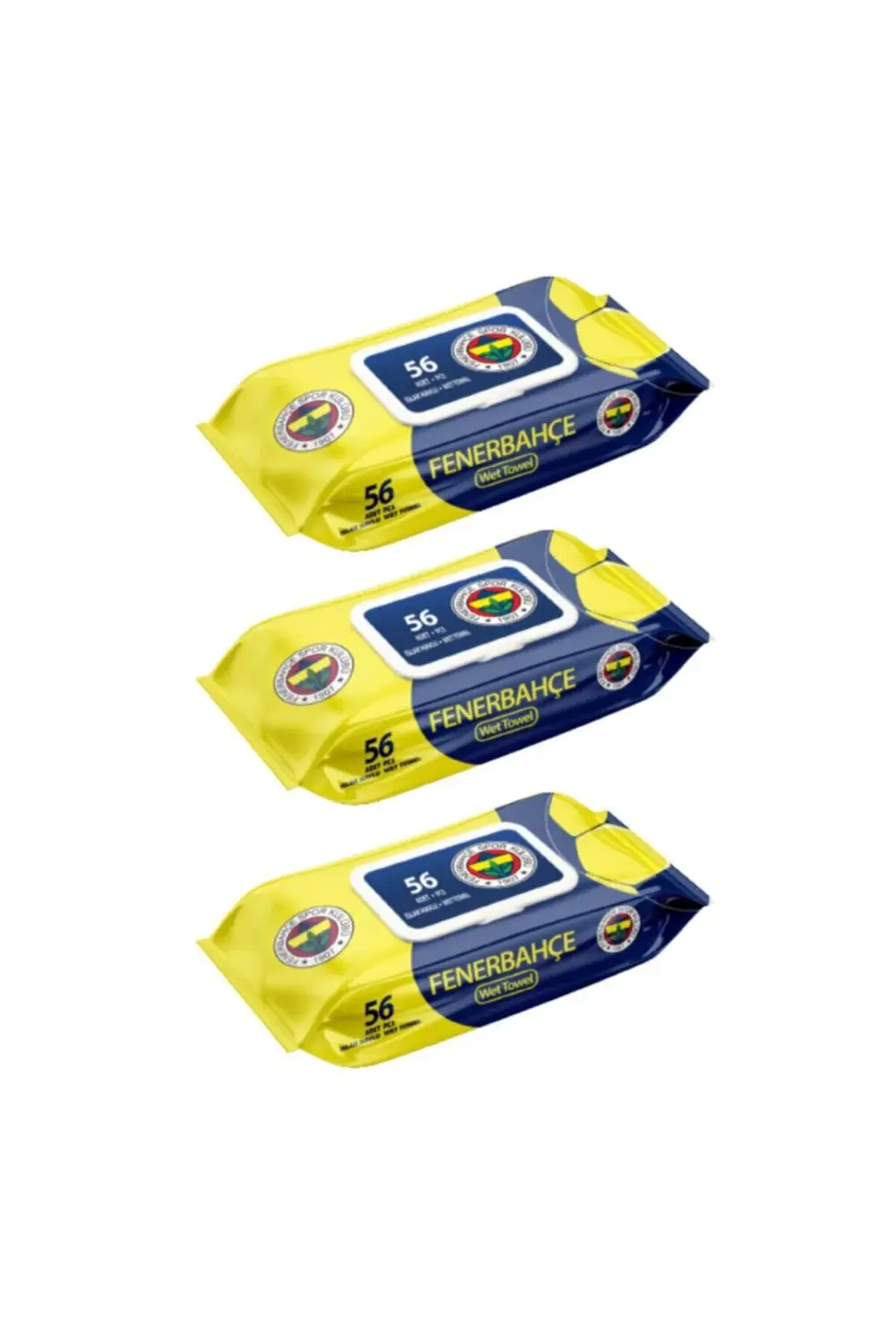 Taraftar Islak Mendil 56lı 3lü Paket
