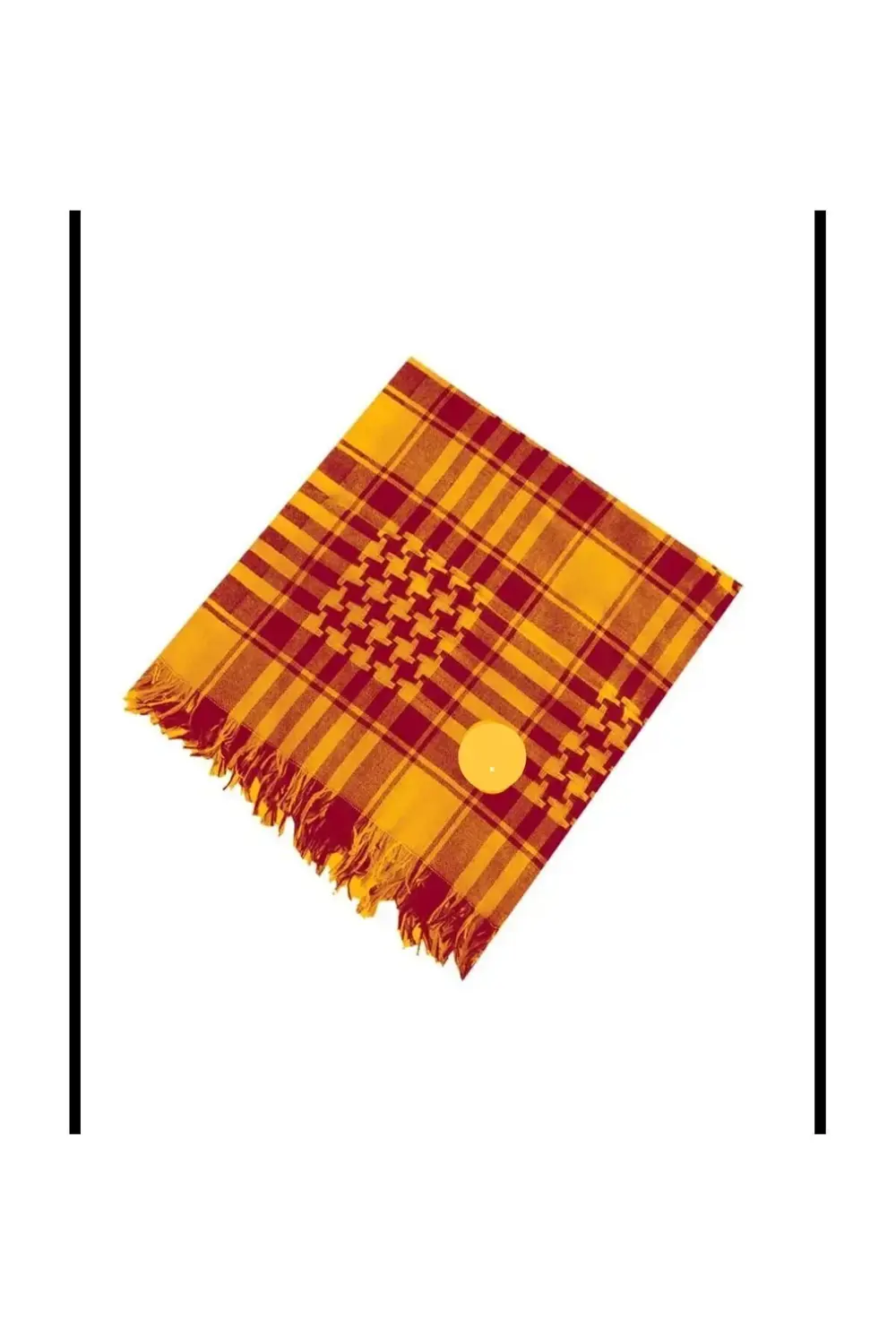 Taraftar Puşi Şal Unisex Taraftar Şalı 100 Cm X 100 Cm Günlük Kul