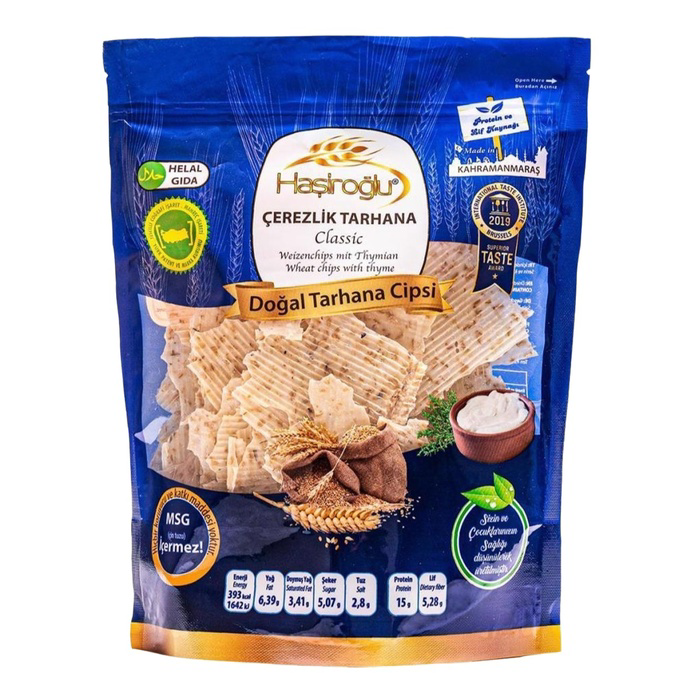 Haşiroğlu Tarhana Cips 450 Gr