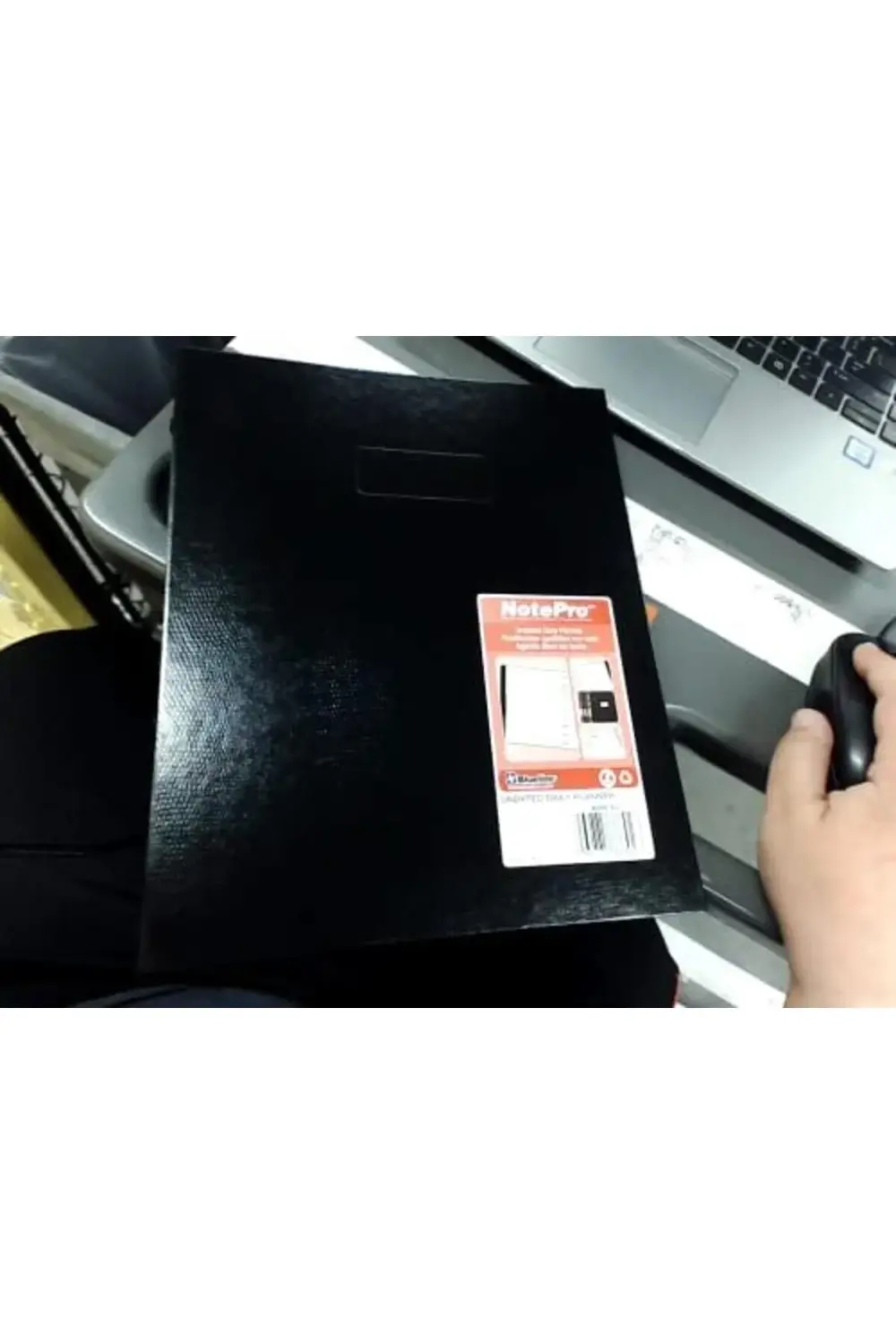 Tarihsiz Günlük Planlayıcı, Siyah, 200 Sayfa, 27,9 x 21,6 cm (A30