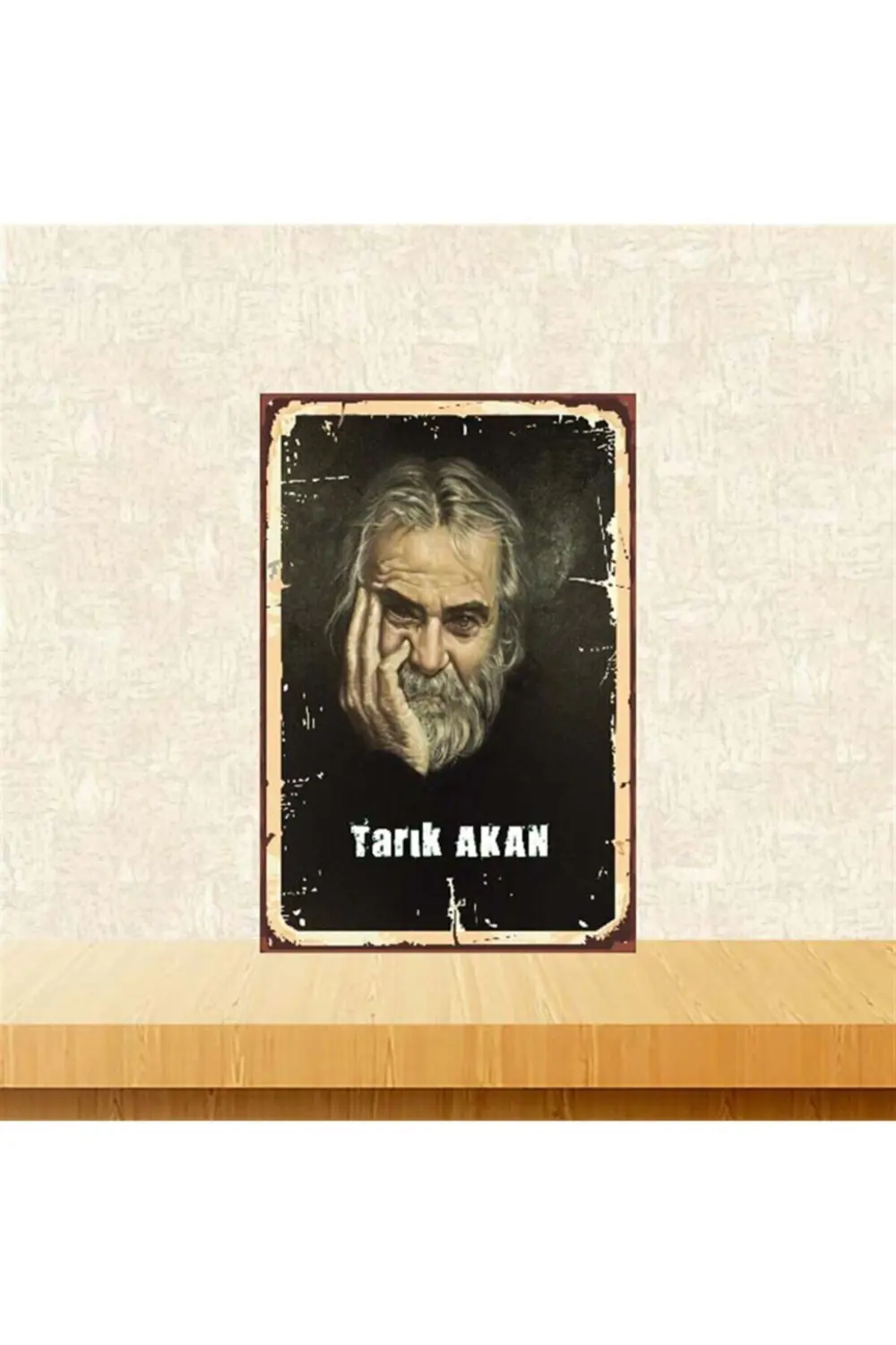 Tarık Akan 20-30 Cm Retro Ahşap Poster Fiyatı, Yorumları ve Özellikleri