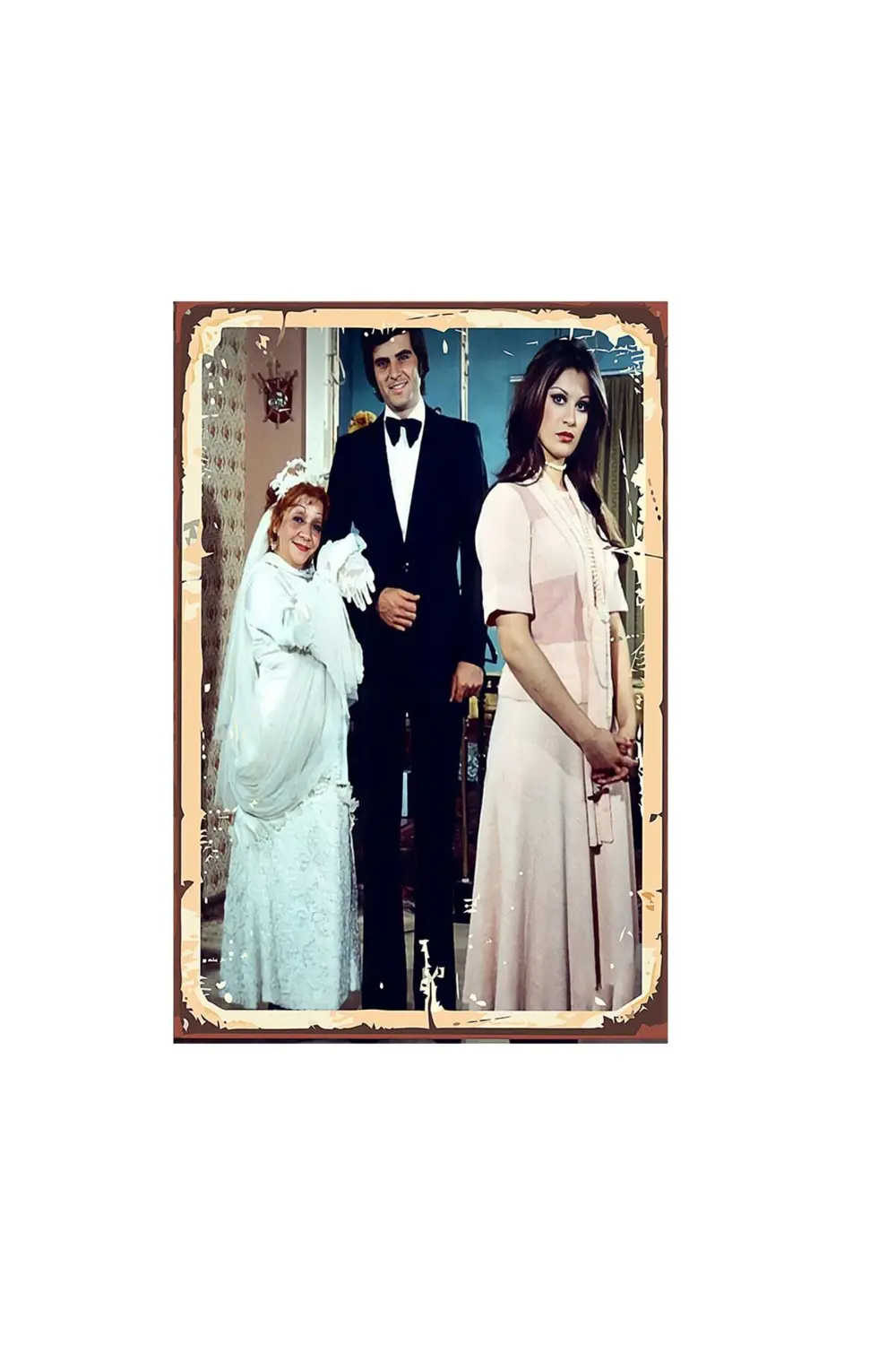 Tarık Akan Adile Naşit Gülşen Bubikoğlu Tasarımlı 20x30 Cm Retro 
