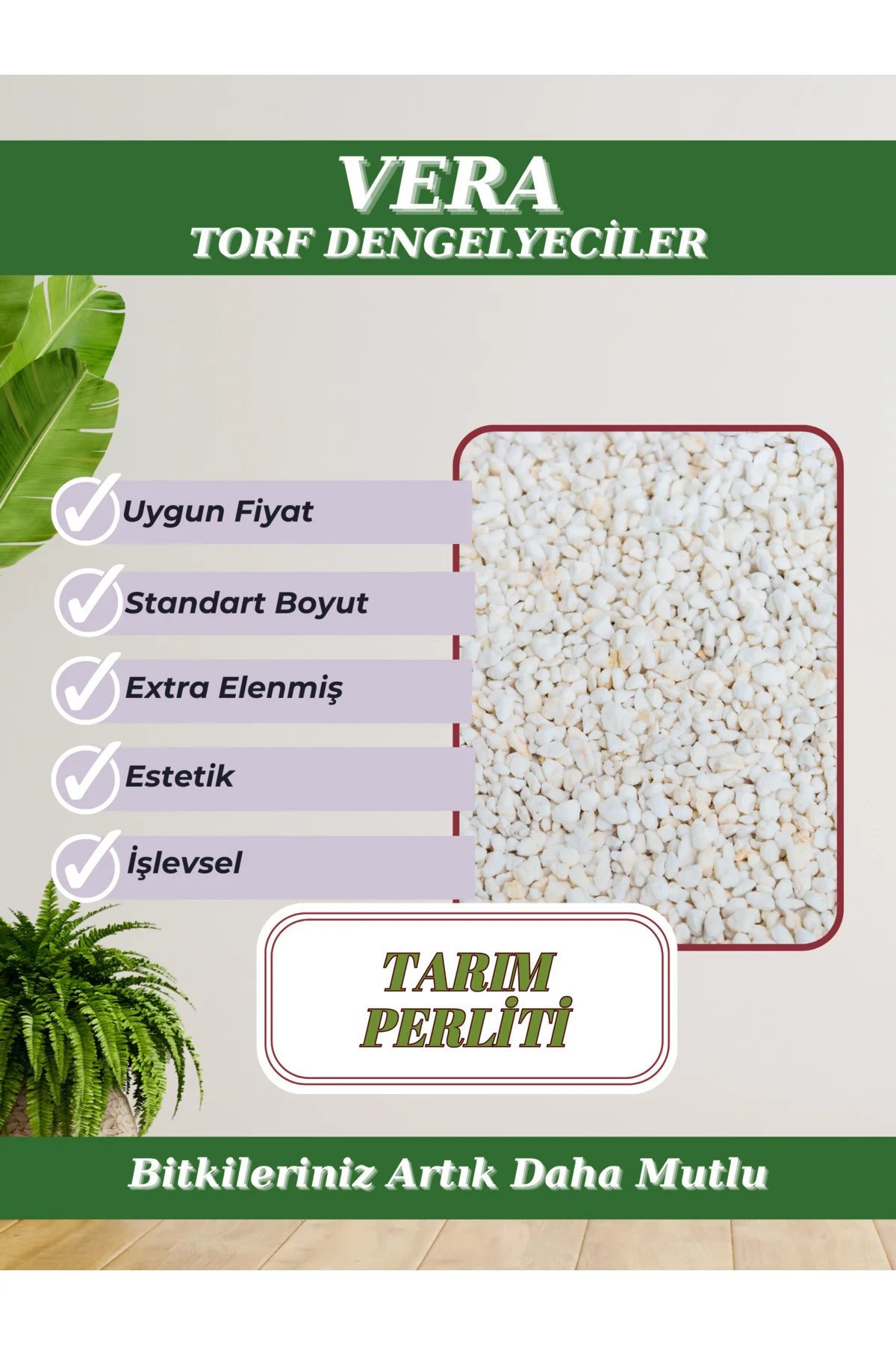 Tarım Perliti 10 Litre – Yüksek Su Tutma Kapasiteli, Hafif Saksı Toprağı ve Fide Çimlendirme İçin