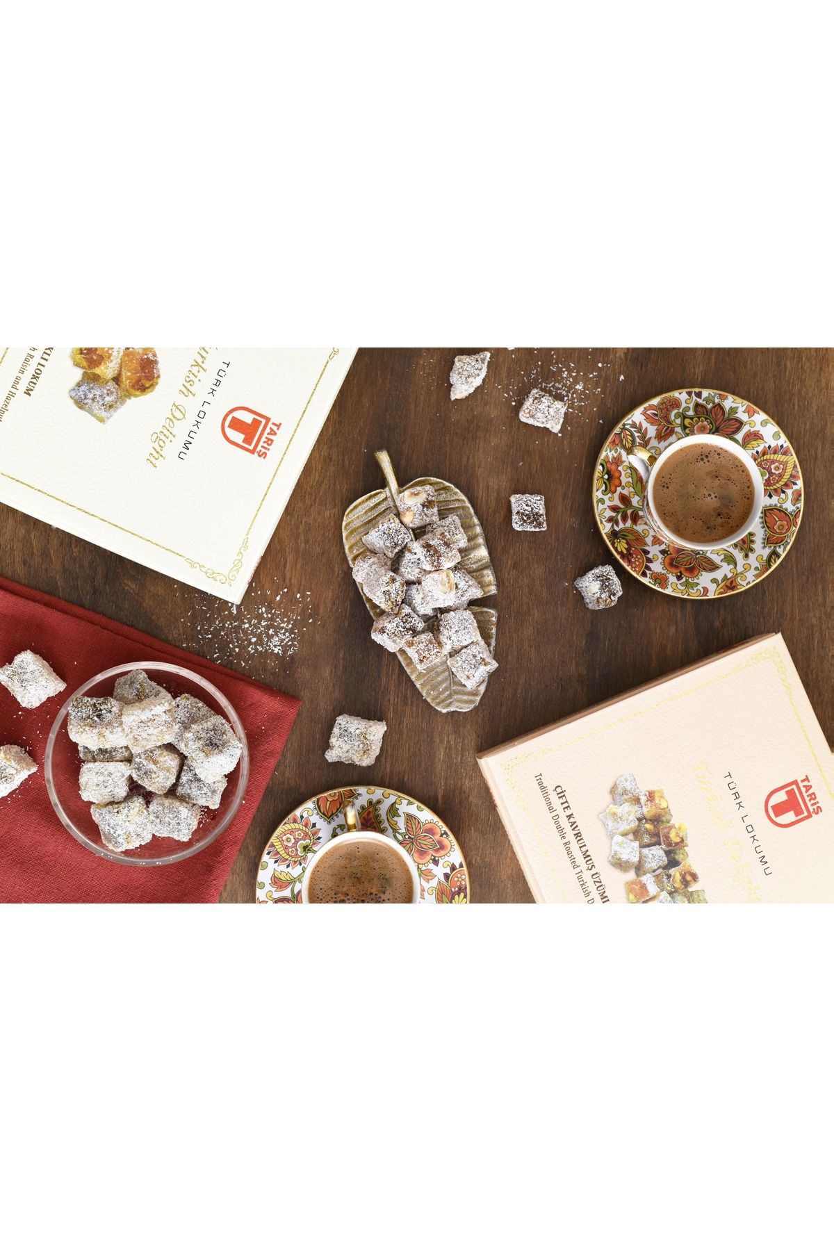 Tariş Çifte Kavrulmuş Fındıklı Üzümlü Lokum 250 Gr.