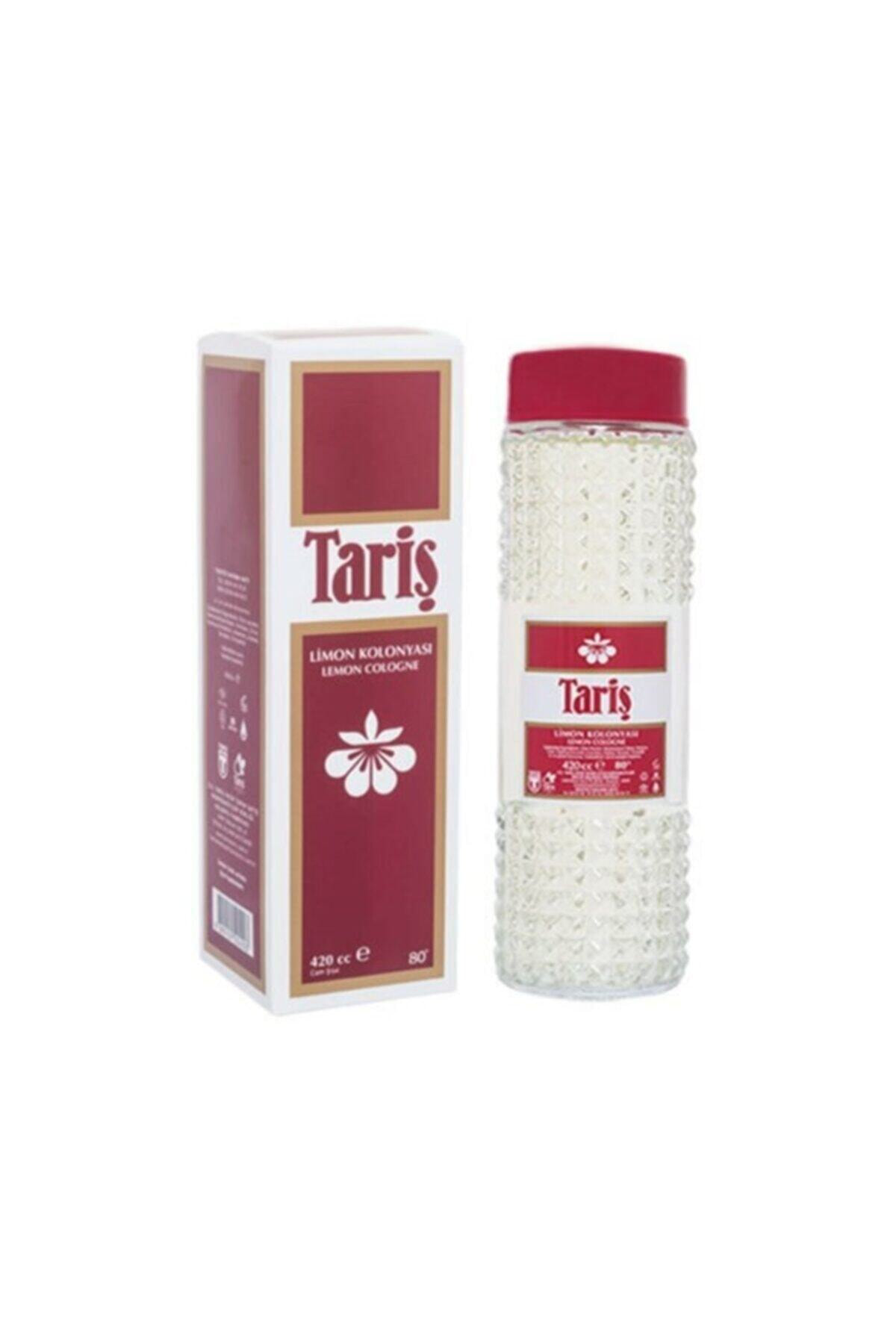 Tariş Kolonya Cam Şişe Limon 420 Cc X 4 Adet