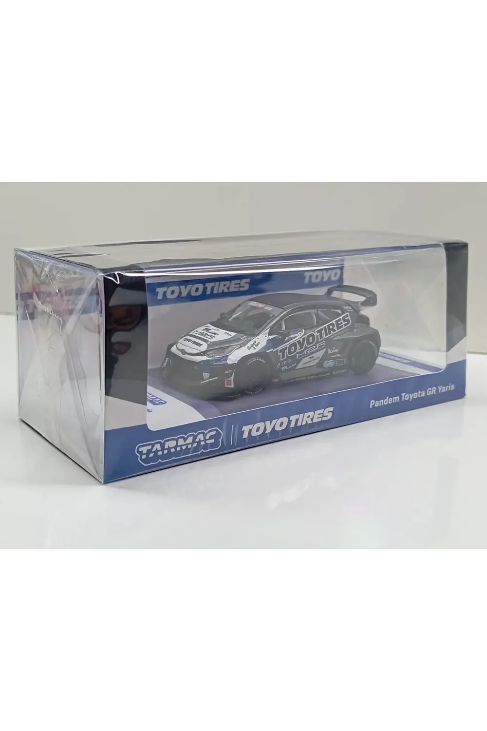 TARMAC 1:64 ölçek PANZER TOYOTA GR YARİS (7 CM UZUNLUĞUNDA METAL