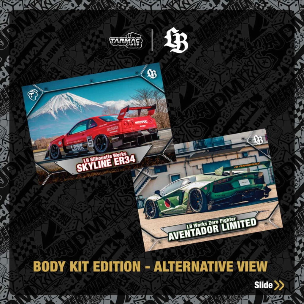 Tarmac Cards Liberty Walk Koleksiyonluk Kartları Cilt 01 Kutu TC- Tarmac Cards Liberty Walk Koleksiyonluk Kartları Cilt 01 Kutu TC-