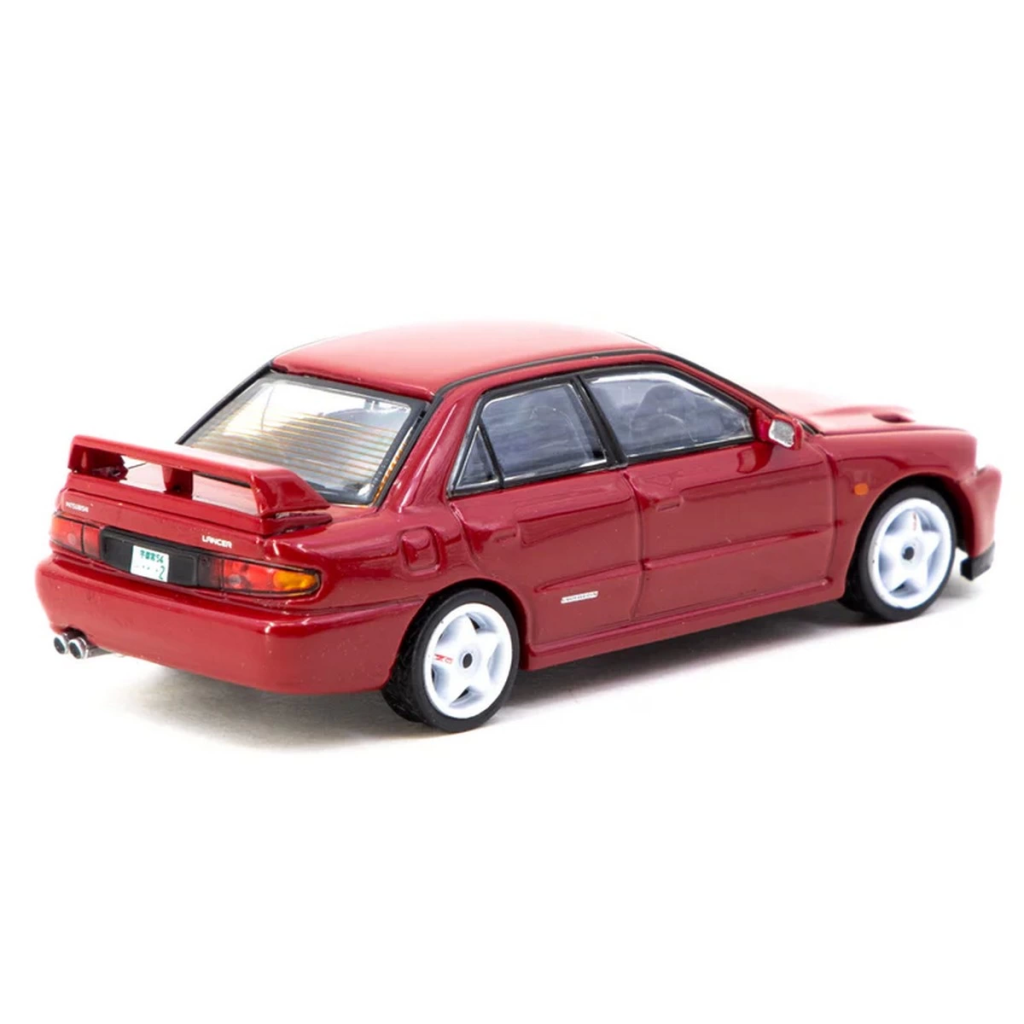 Tarmac Wor1/64 Mitsubishi Lancer GSR Evolution II Red with Tarmac