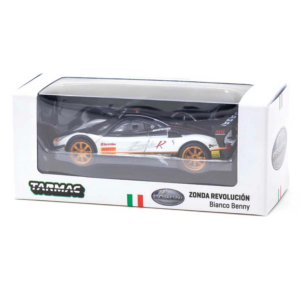 Tarmac Wor1:64 Pagani Zonda Revolución Bianco Benny Tarmac Wor1:64 Pagani Zonda Revolución Bianco Benny
