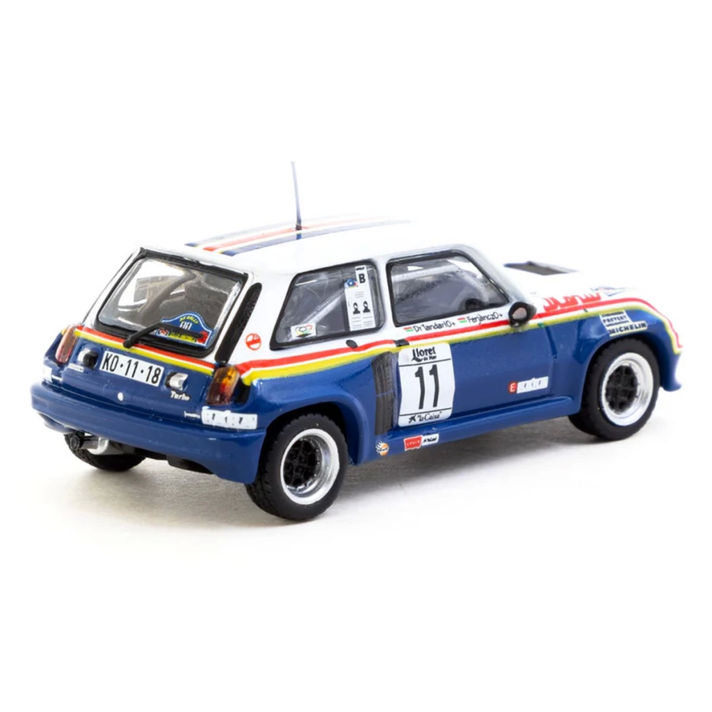 Tarmac Wor1/64 Renault 5 Turbo Rally Costa Brava 1985 #11 Tarmac Wor1/64 Renault 5 Turbo Rally Costa Brava 1985 #11