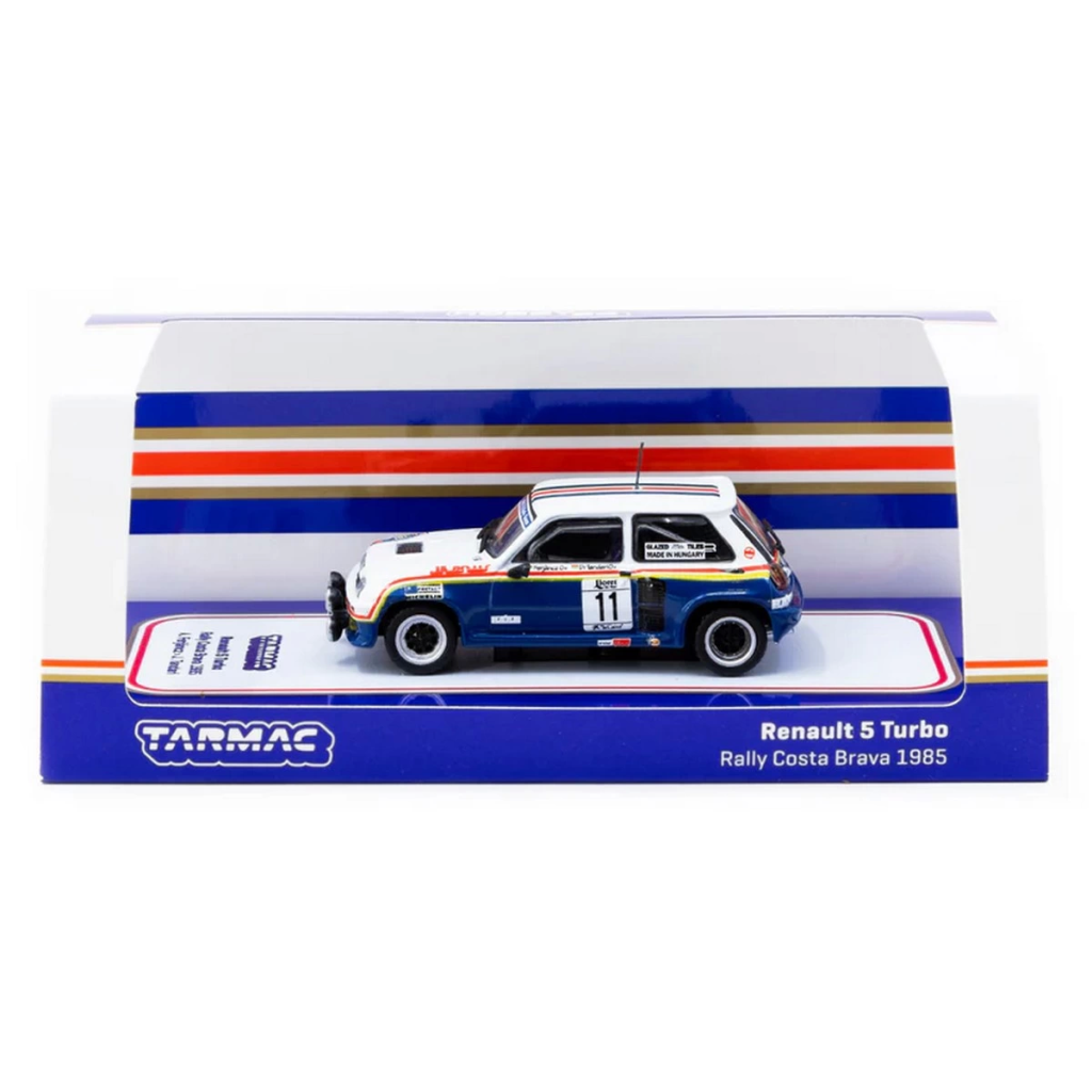 Tarmac Wor1/64 Renault 5 Turbo Rally Costa Brava 1985 #11 Tarmac Wor1/64 Renault 5 Turbo Rally Costa Brava 1985 #11