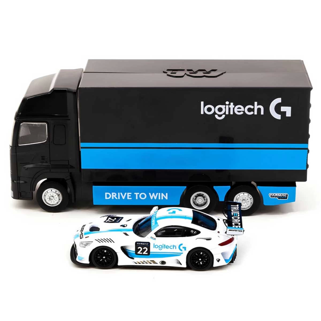 Tarmac Wor1:64 X Logitech Mercedes AMG GT3 Logitech G Race with P