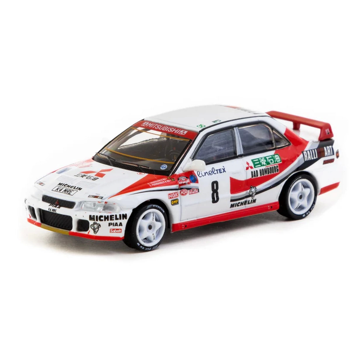 Tarmac Works 1/64 Mitsubishi Lancer Evolution Rallye Monte-Carlo