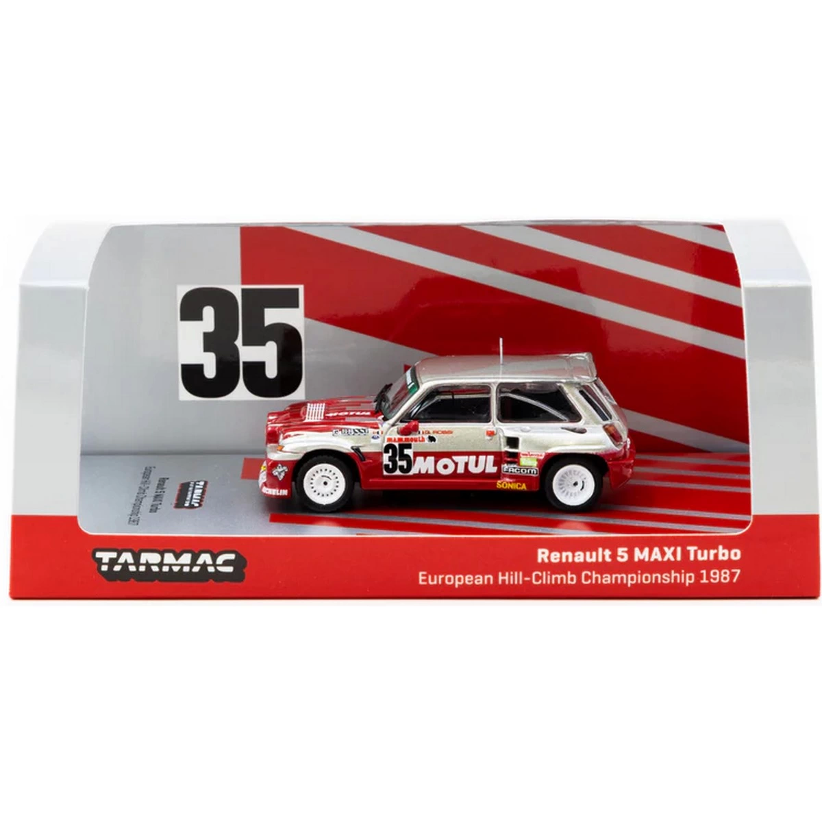 Tarmac Works 1/64 Renault 5 MAXI Turbo European Hill-Climb Champi