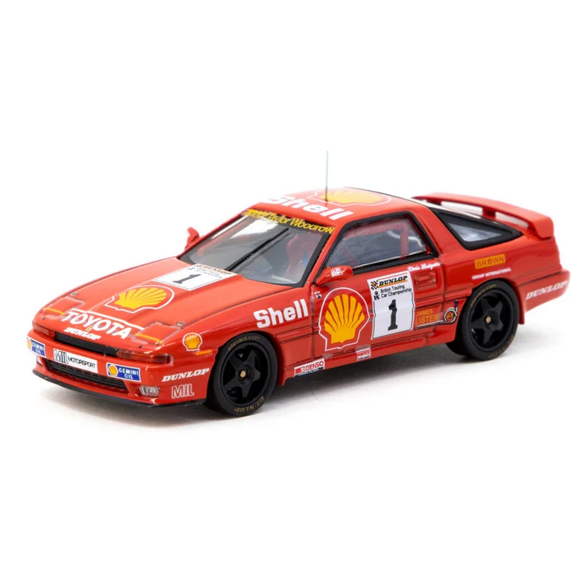 Tarmac Works 1/64 Toyota Supra Turbo (MA70) BTCC 1988 Chris Hodge