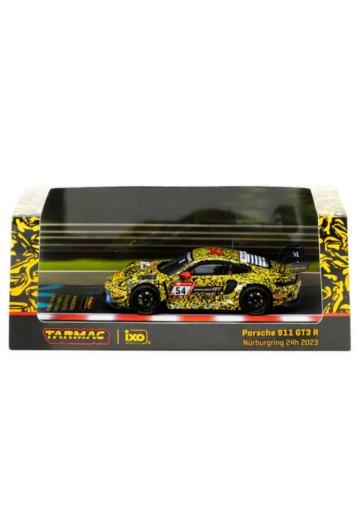 Tarmac Works X iXO Models 1/64 Porsche 911 GT3 R Nürburgring 24h 2023