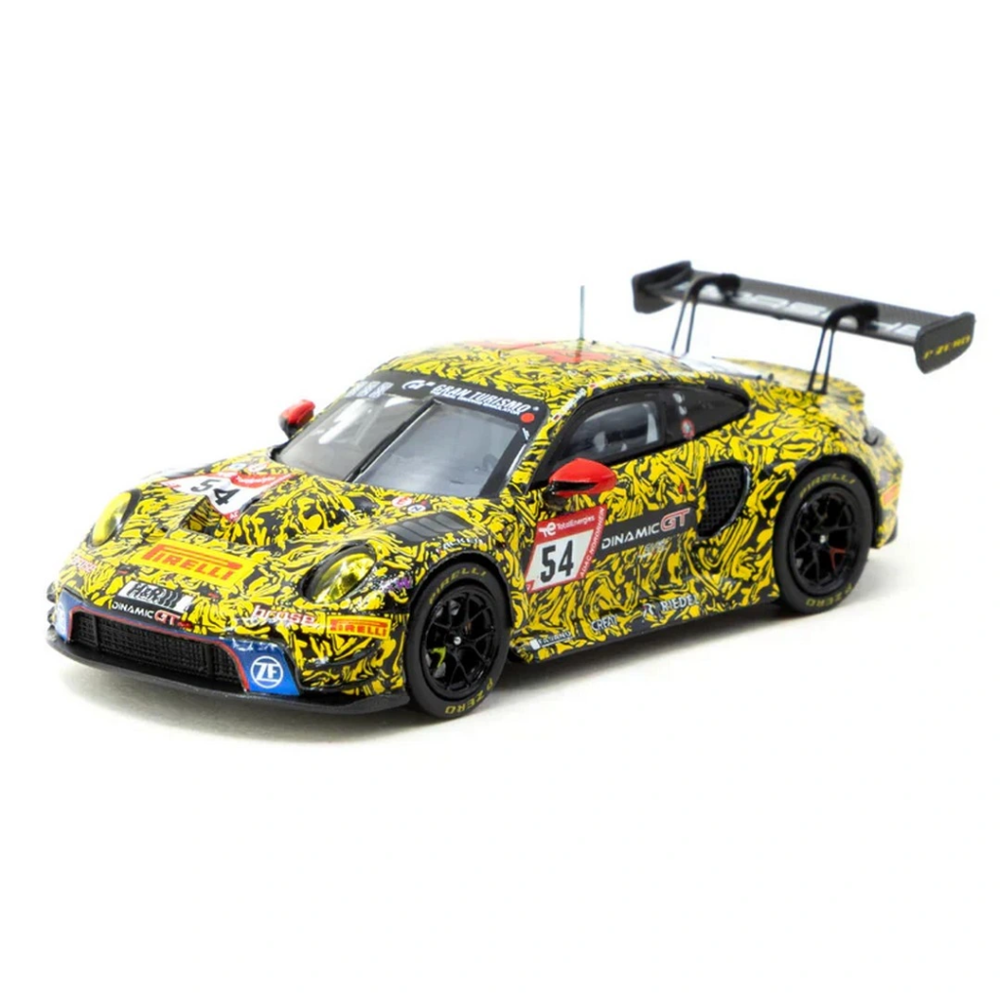 Tarmac Works X iXO Models 1/64 Porsche 911 GT3 R Nürburgring 24h 