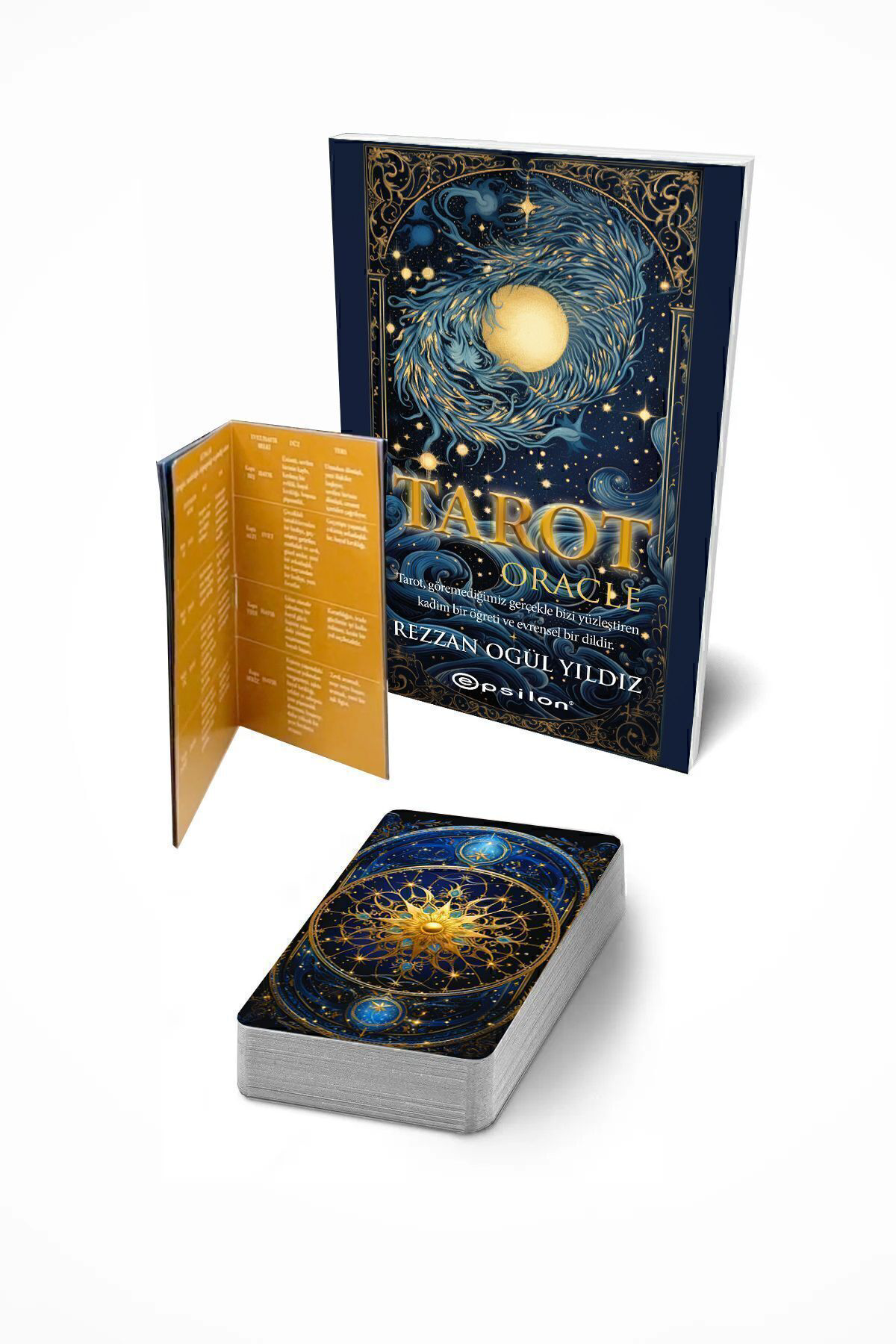 Epsilon Yayınevi Tarot Oracle - Kullanım Kitabı Ve 78 Kart Rezzan Ogül Yıldız