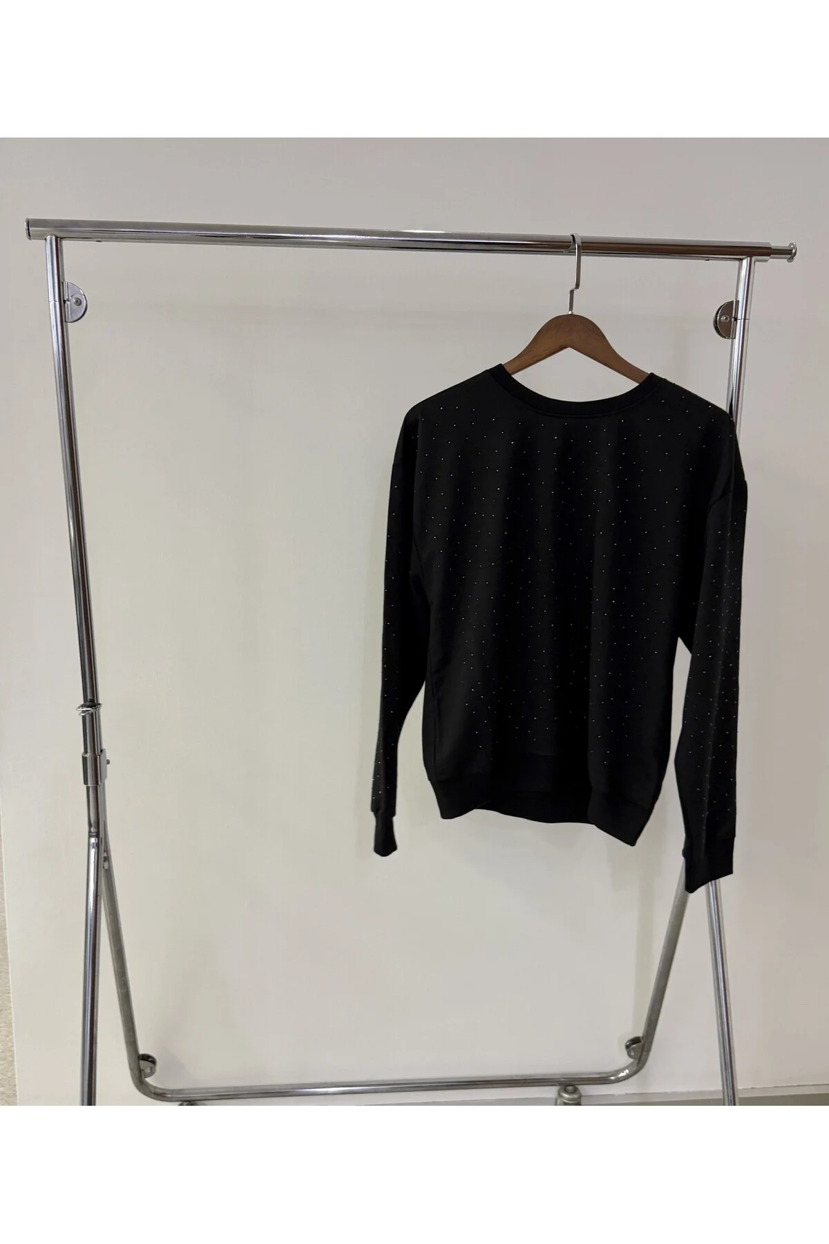 Taş Baskılı Kadın Sweat
