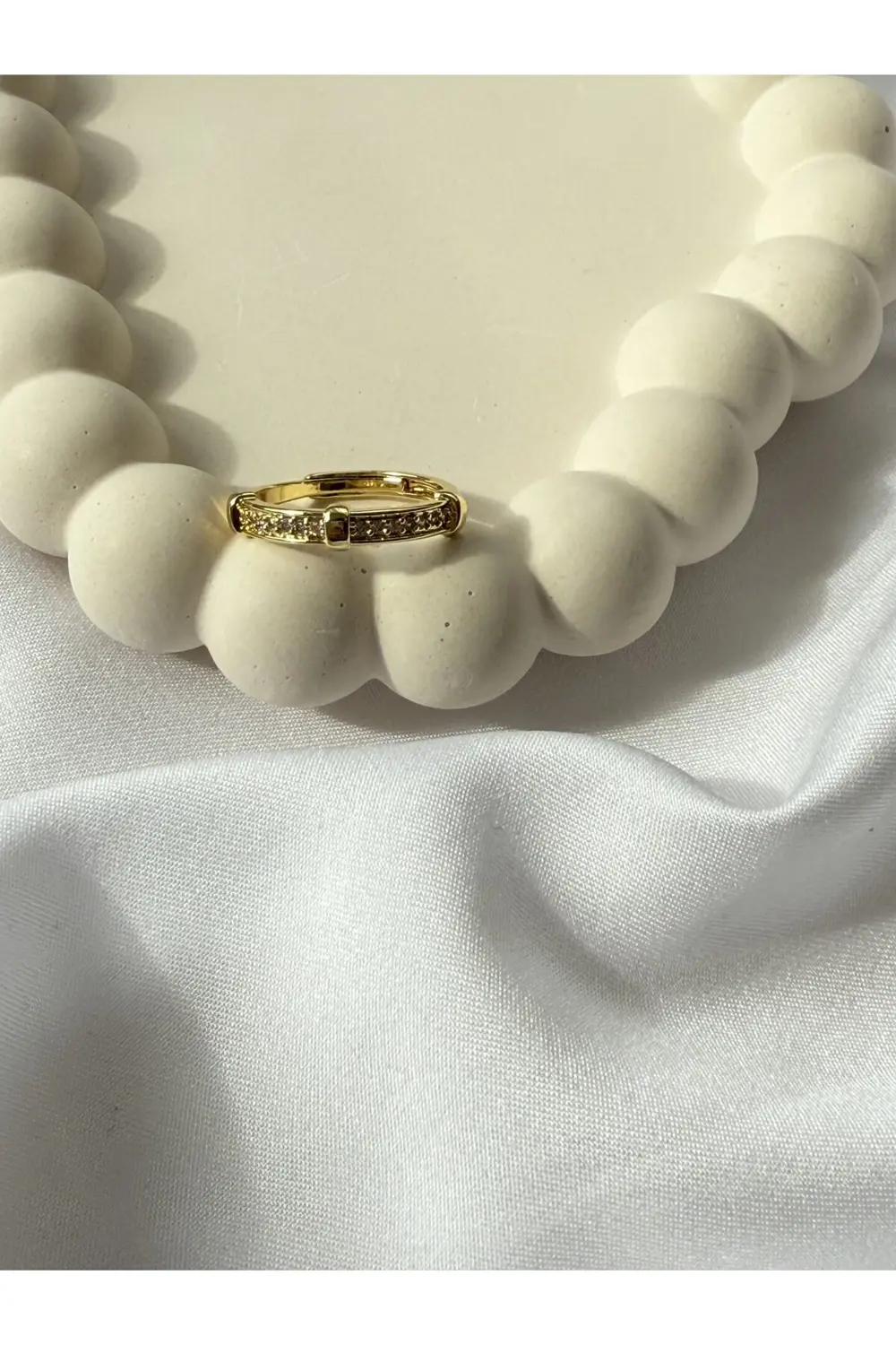 Atelier Emine Taş Detaylı Zarif Yüzük