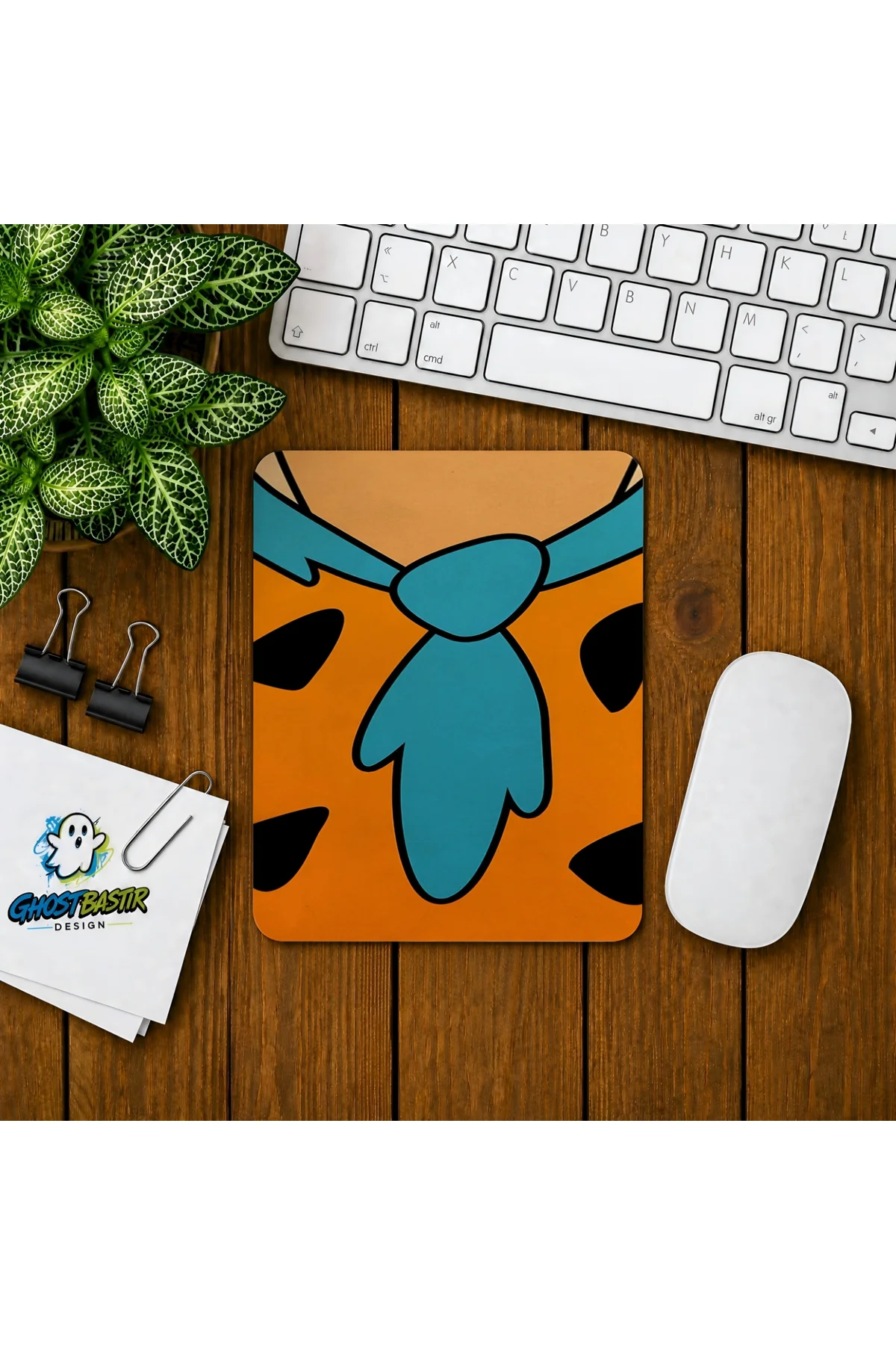 Taş Devri Baskılı Oyuncu Mousepad 0304