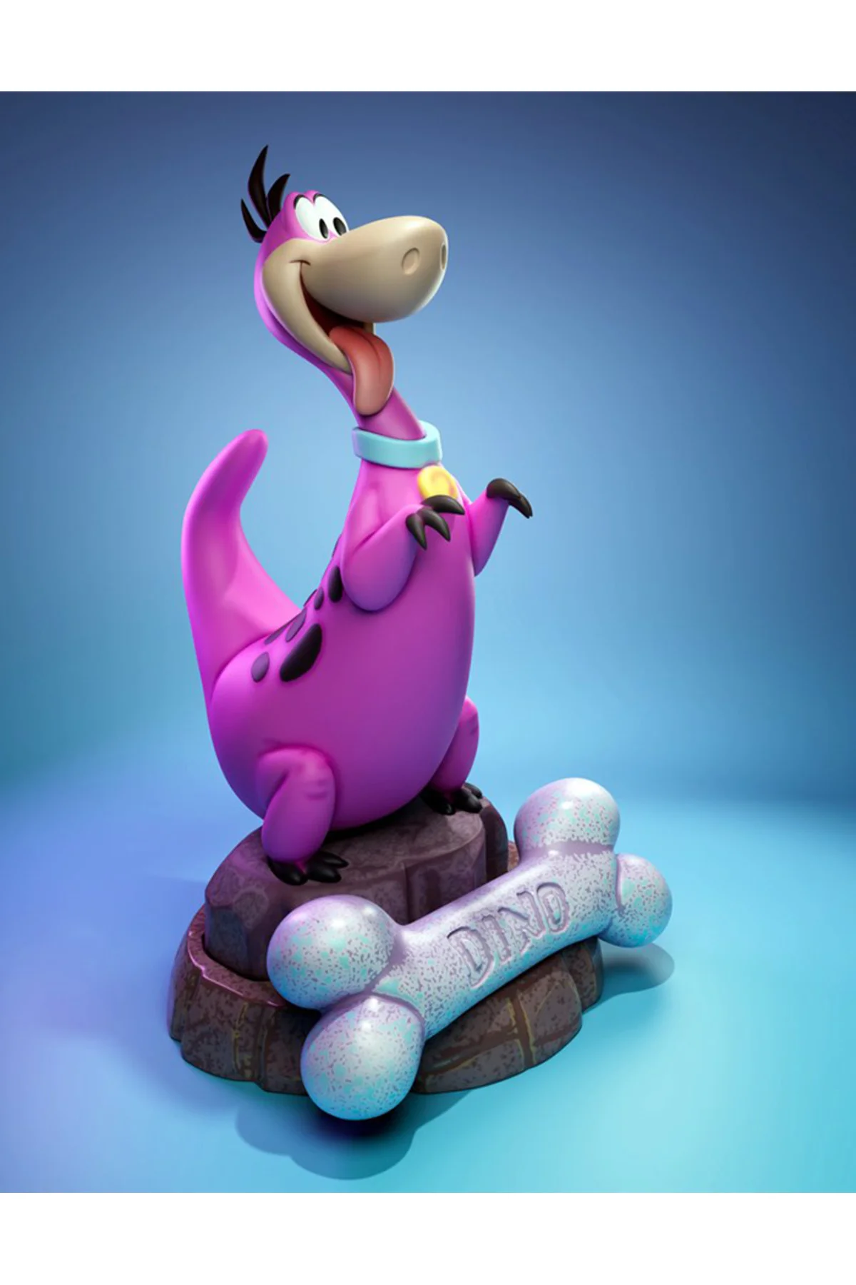 Taş Devri Dino Boyalı Figür Büyük Boy 20CM
