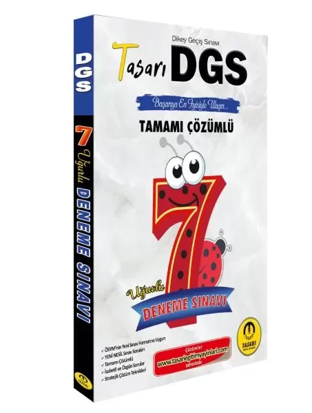 Tasarı Dgs 7 Uğurlu  Çözümlü Deneme Fiyatı, Yorumları ve Özellikleri