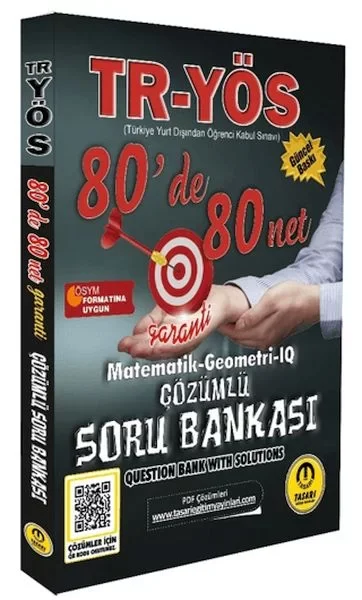 Tasarı  TR YÖS Matematik-Geometri-IQ 80 De 80 Net