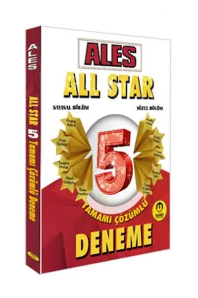 Tasarı Yayınları ALES Sayısal Sözel Yetenek All Star Tamamı Çözüm