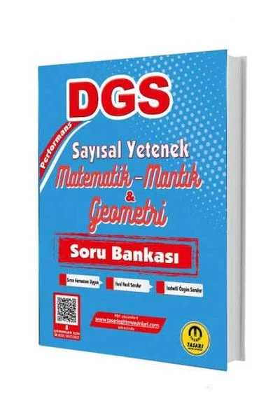Tasarı Yayınları DGS Sayısal Yetenek Matematik Mantık Geometri Soru Bankası Tasarı Yayınları DGS Sayısal Yetenek Matematik Mantık Geometri Soru Bankası