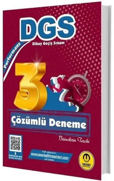 Tasarı Yayınları DGS Performans Çözümlü 3 Deneme Tasarı Yayınları DGS Performans Çözümlü 3 Deneme