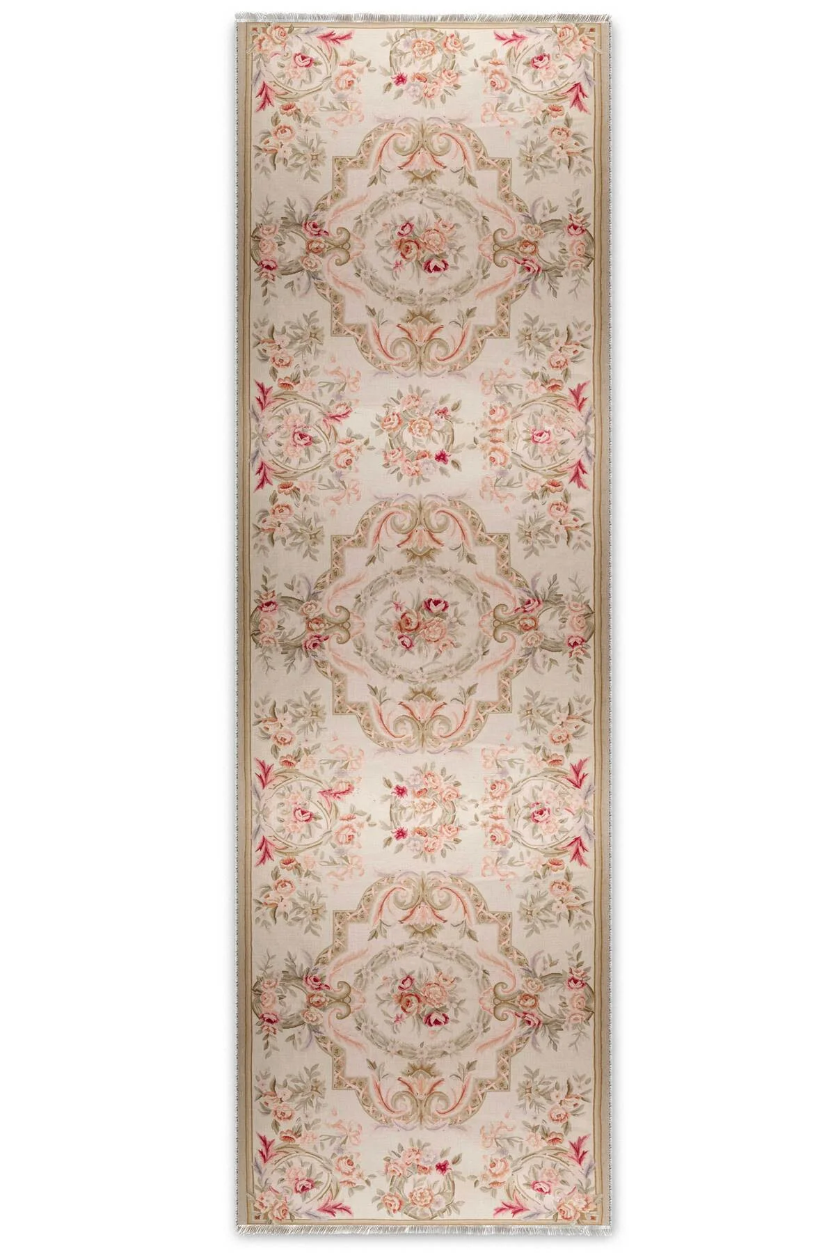 Tasarım Bej Klasik Çiçekli Şönil Halı Kilim Yolluk Kaymaz Saçaklı Yıkanabilir Salon Mutfak Koridor Tasarım Bej Klasik Çiçekli Şönil Halı Kilim Yolluk Kaymaz Saçaklı Yıkanabilir Salon Mutfak Koridor