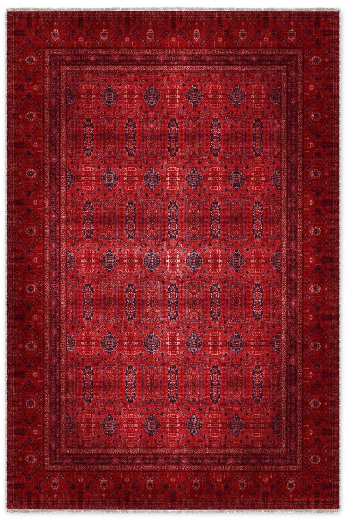 Tasarım Bordo Kırmızı Afgan Türkmen Şönil Halı Kilim Yolluk Kaymaz Yıkanabilir Salon Mutfak Koridor Tasarım Bordo Kırmızı Afgan Türkmen Şönil Halı Kilim Yolluk Kaymaz Yıkanabilir Salon Mutfak Koridor
