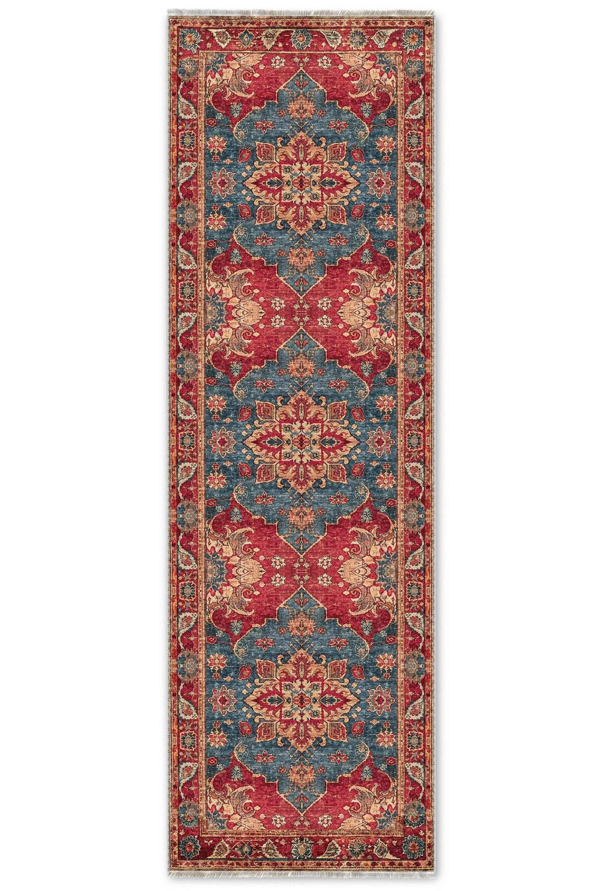 Tasarım Kırmızı Mavi Şönil Halı Kilim Yolluk Kaymaz Yıkanabilir Salon Mutfak Koridor Tasarım Kırmızı Mavi Şönil Halı Kilim Yolluk Kaymaz Yıkanabilir Salon Mutfak Koridor