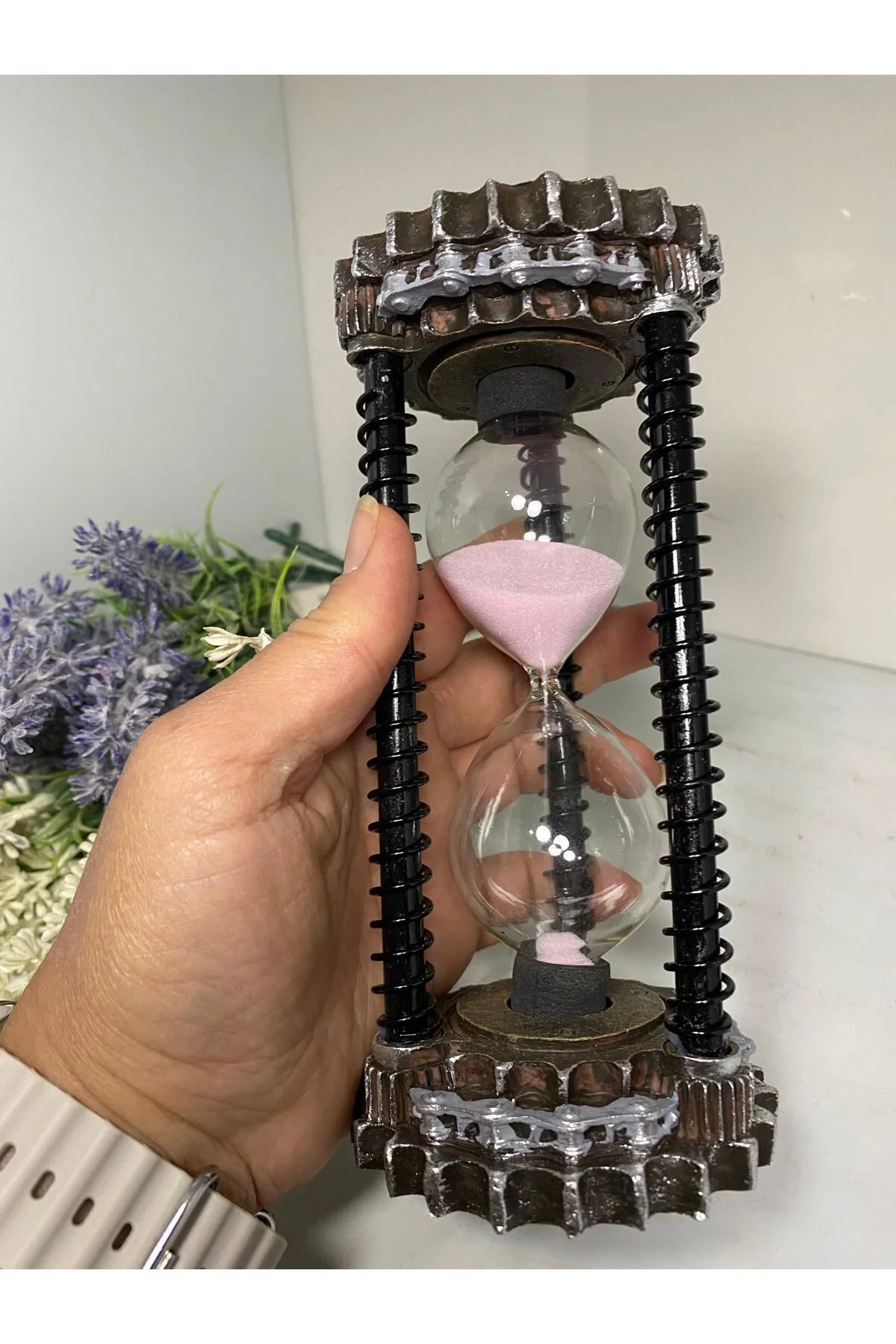 Tasarım Kumsaati Pembe